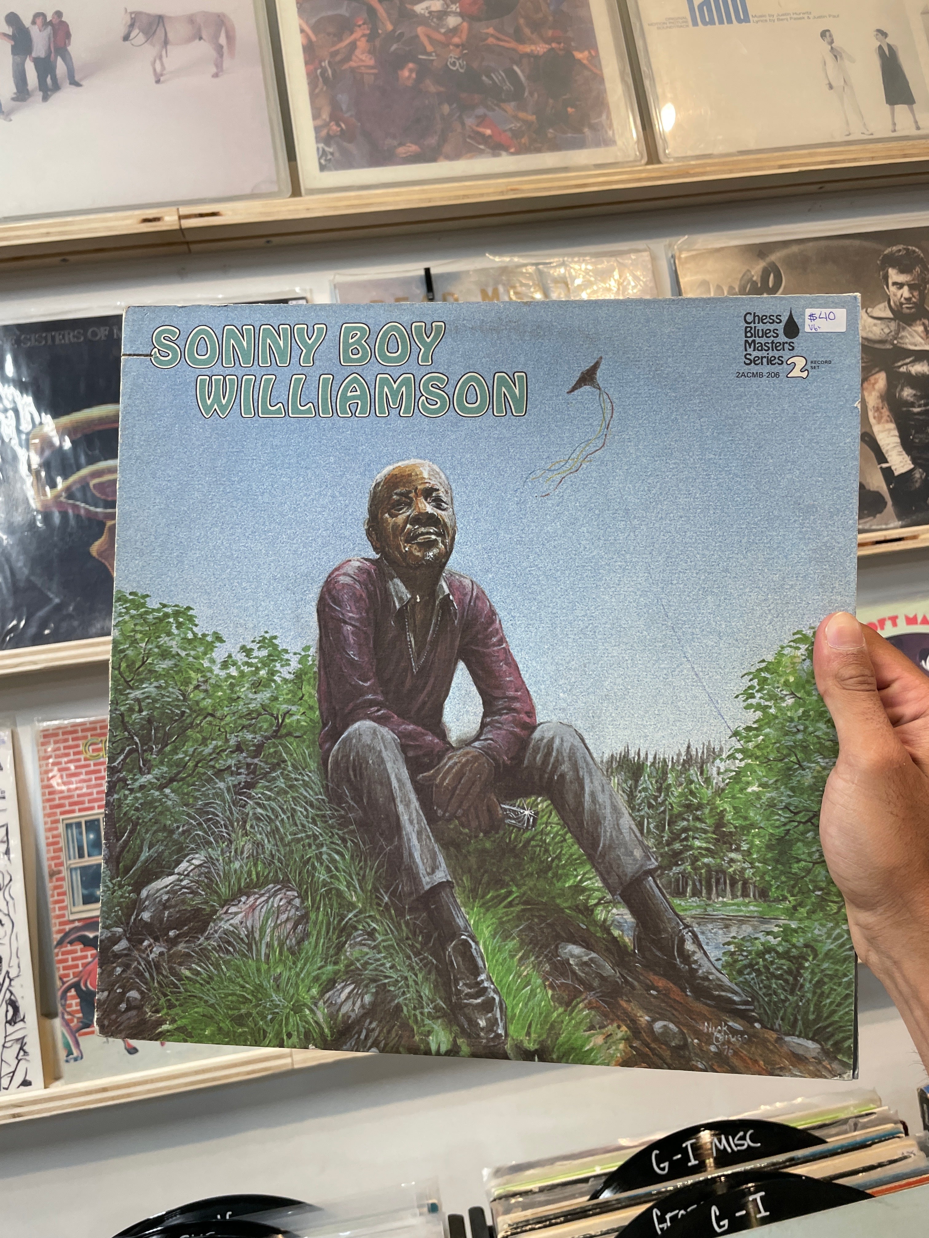 Chess blues masters series 2 record set - Sonny Boy Williamson