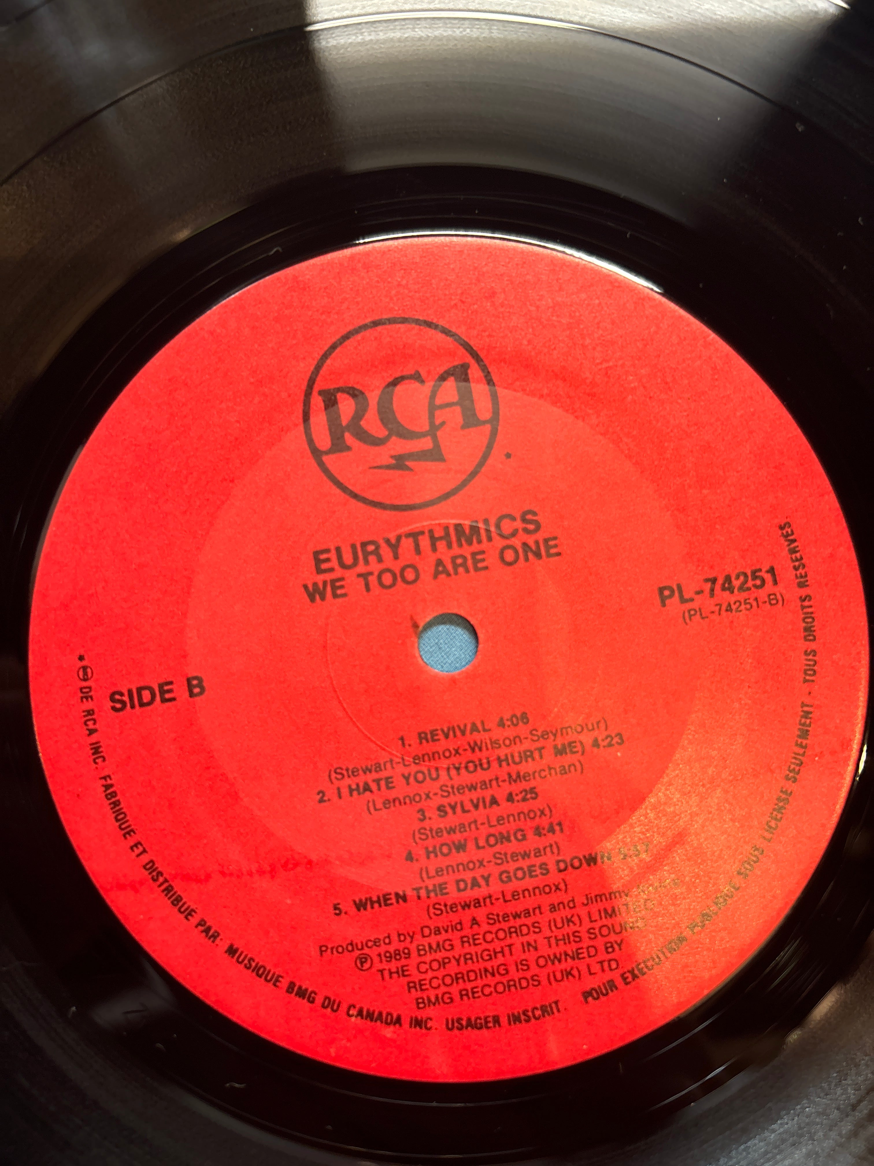 Eurythmics - We Are One