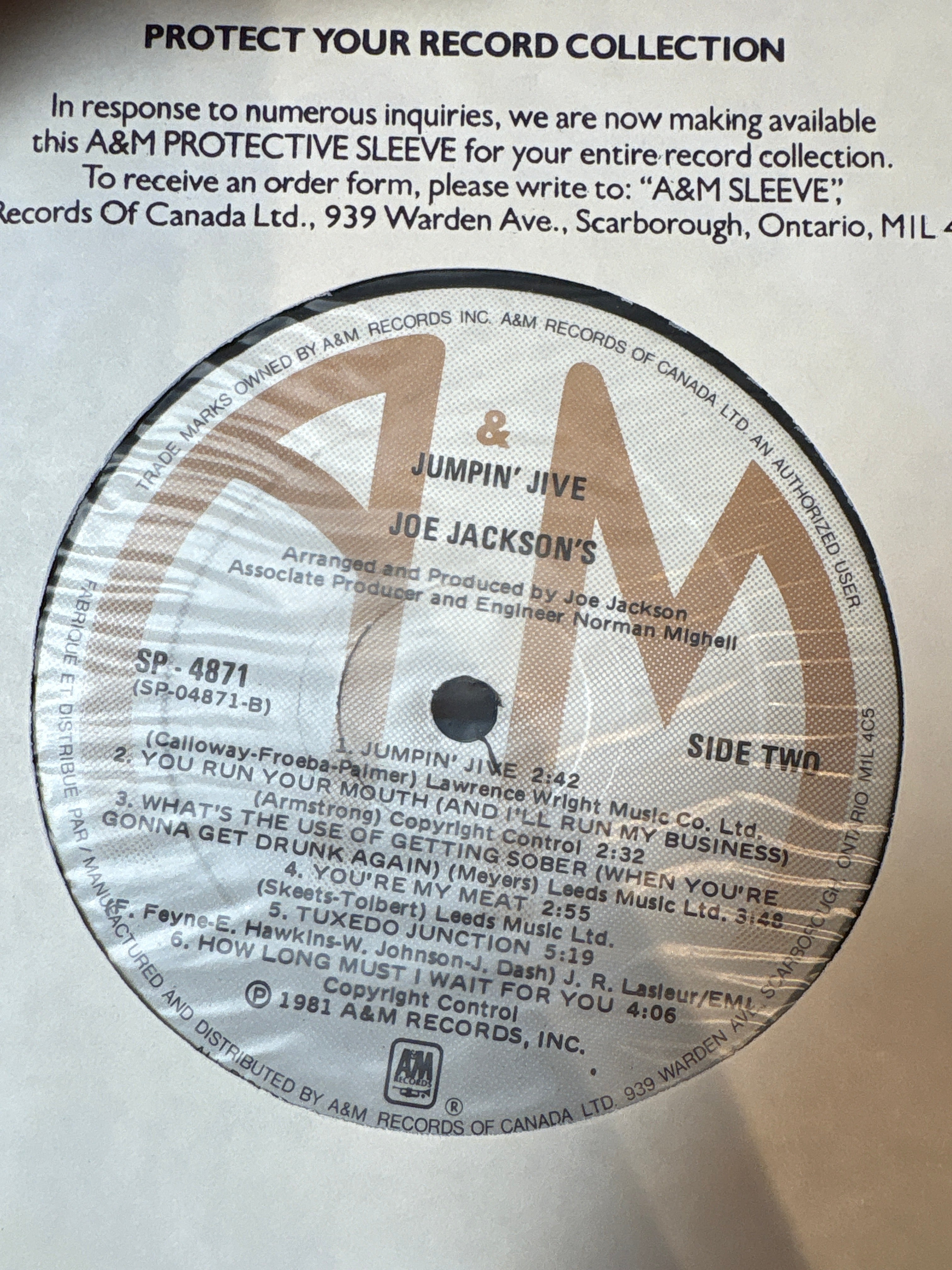 Jumpin Jive - Joe Jackson’s