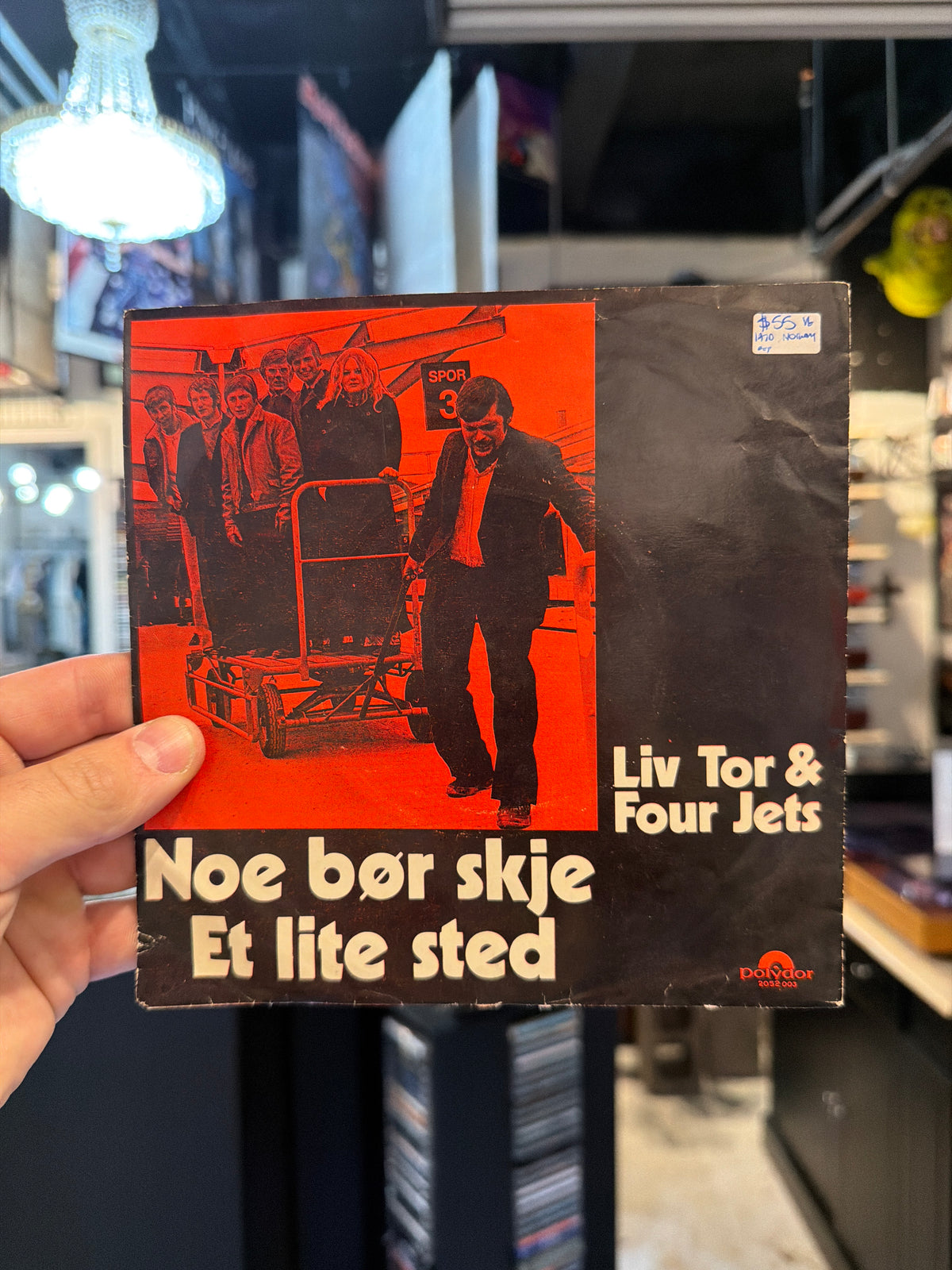 Liv Tor & Four Jets - No Bor Skje (45rpm)(1970 Norway)