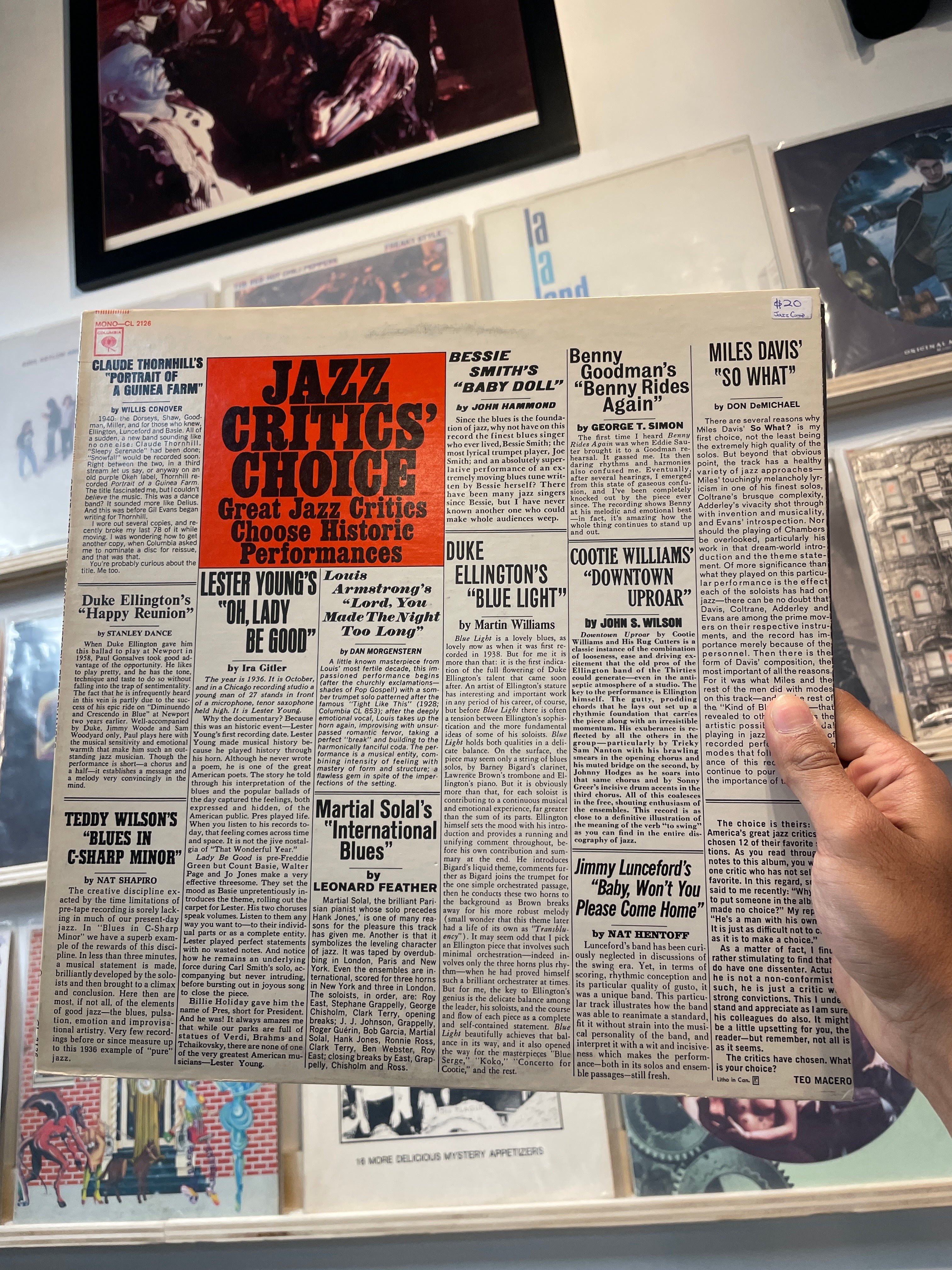 Great Jazz critics choose historic performances