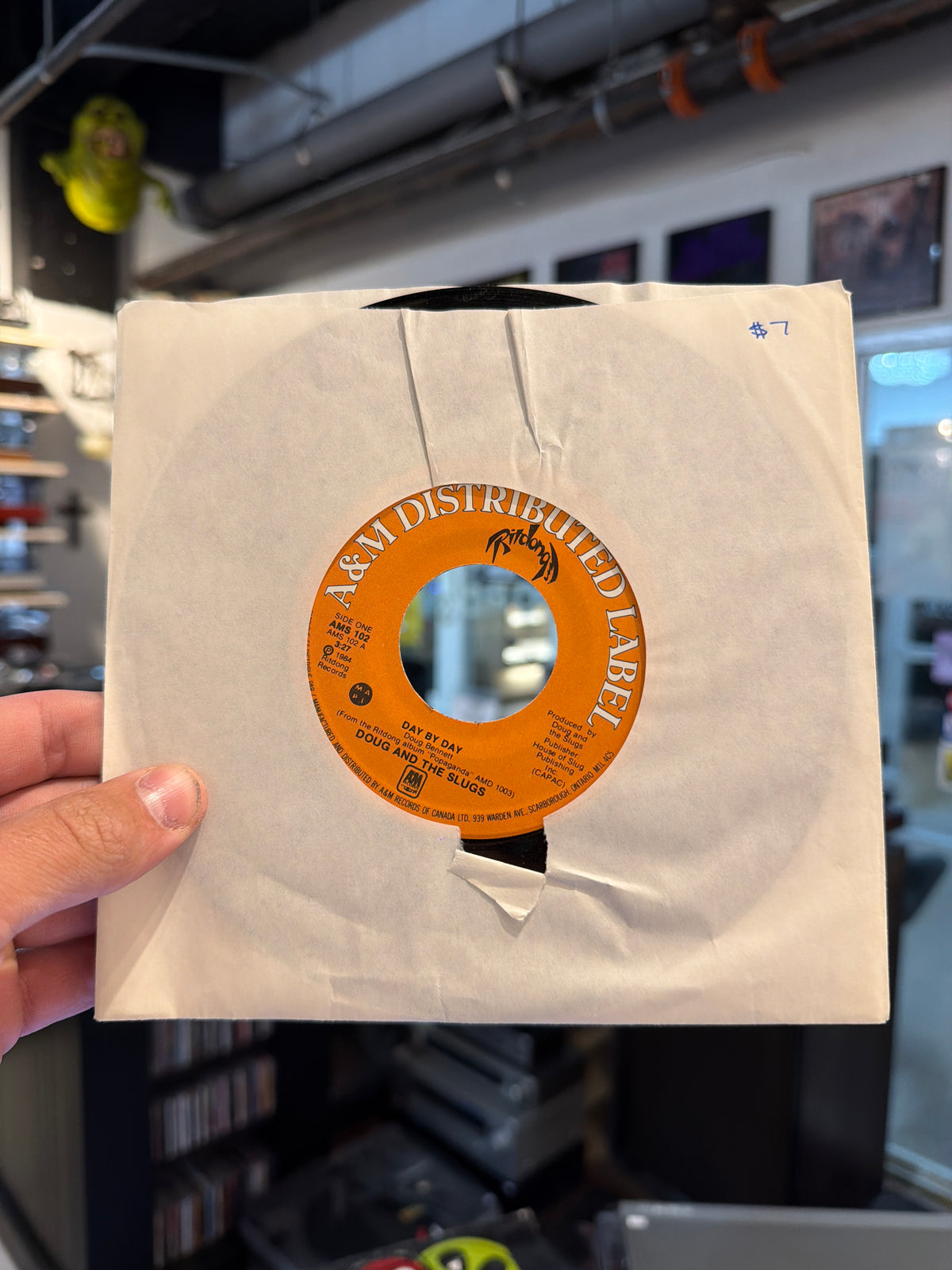 Doug n The Slugs - Day By Day (45rpm)