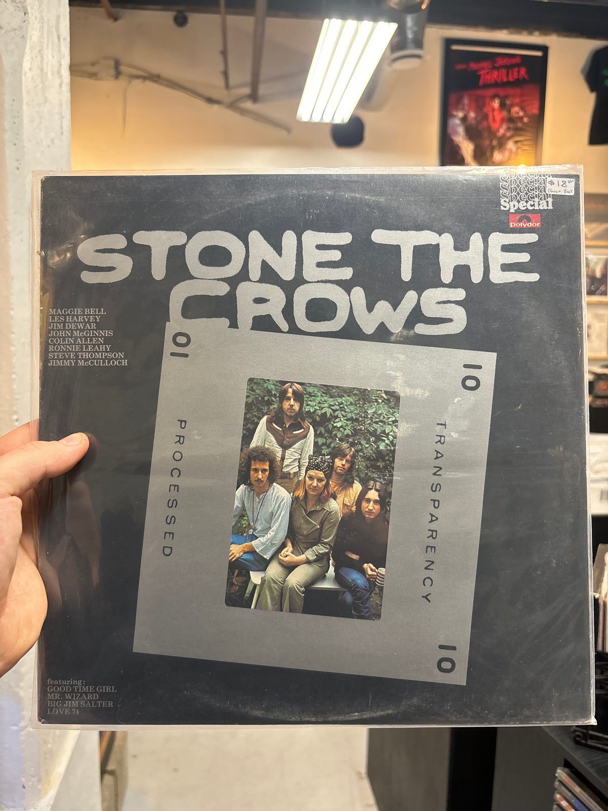 Stone the Crows - Transparency
