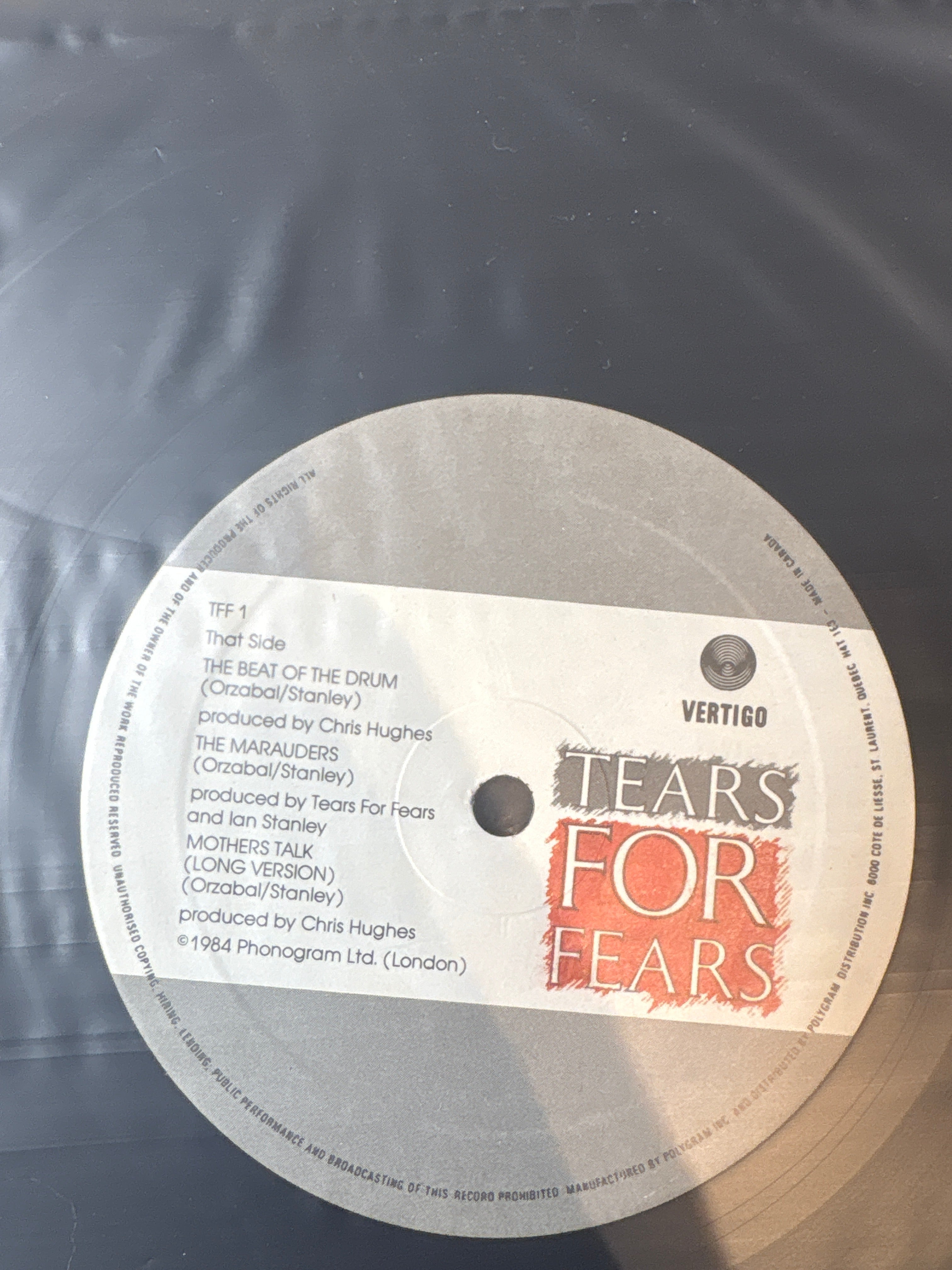 Mothers talk - Tears for Fears