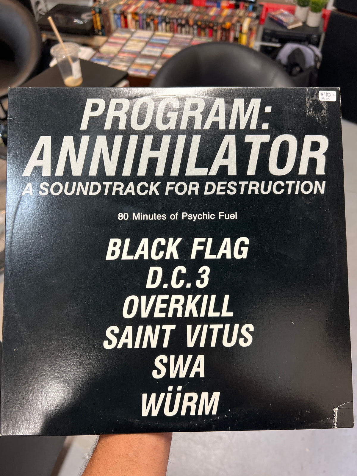 Program Annihilator A Soundtrack For Destruction