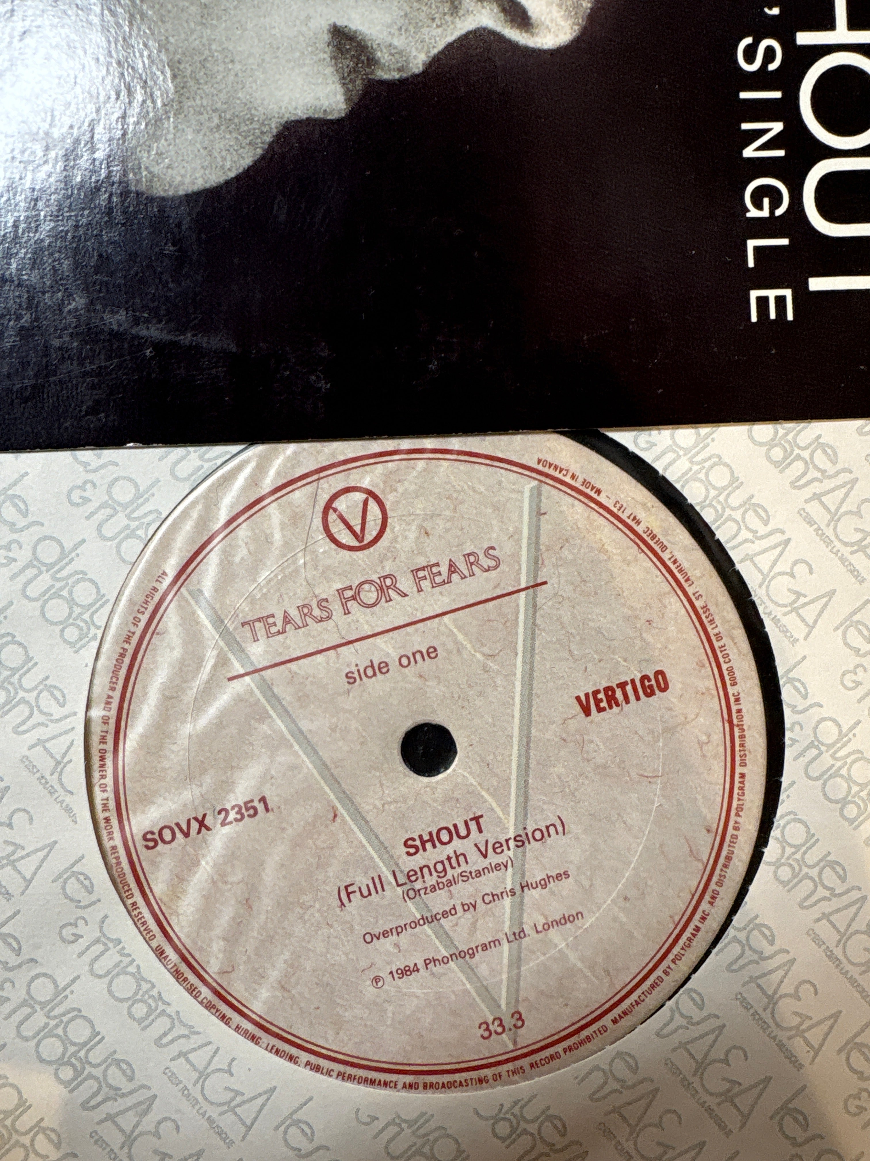Shout - Tears for Fears