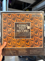 Realistic Stereo Test Record