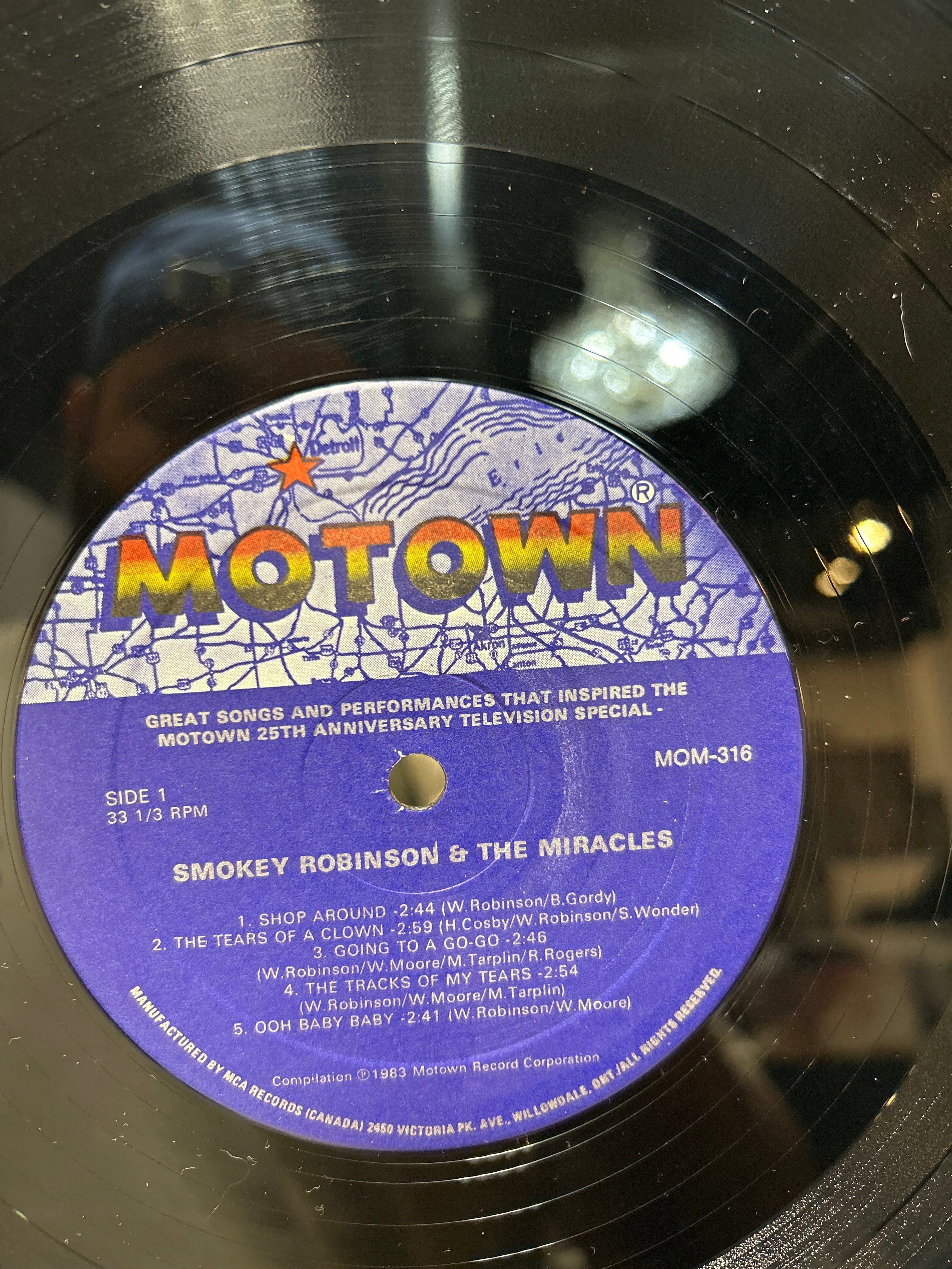Great songs and performances - Smokey Robinson and the Miracles