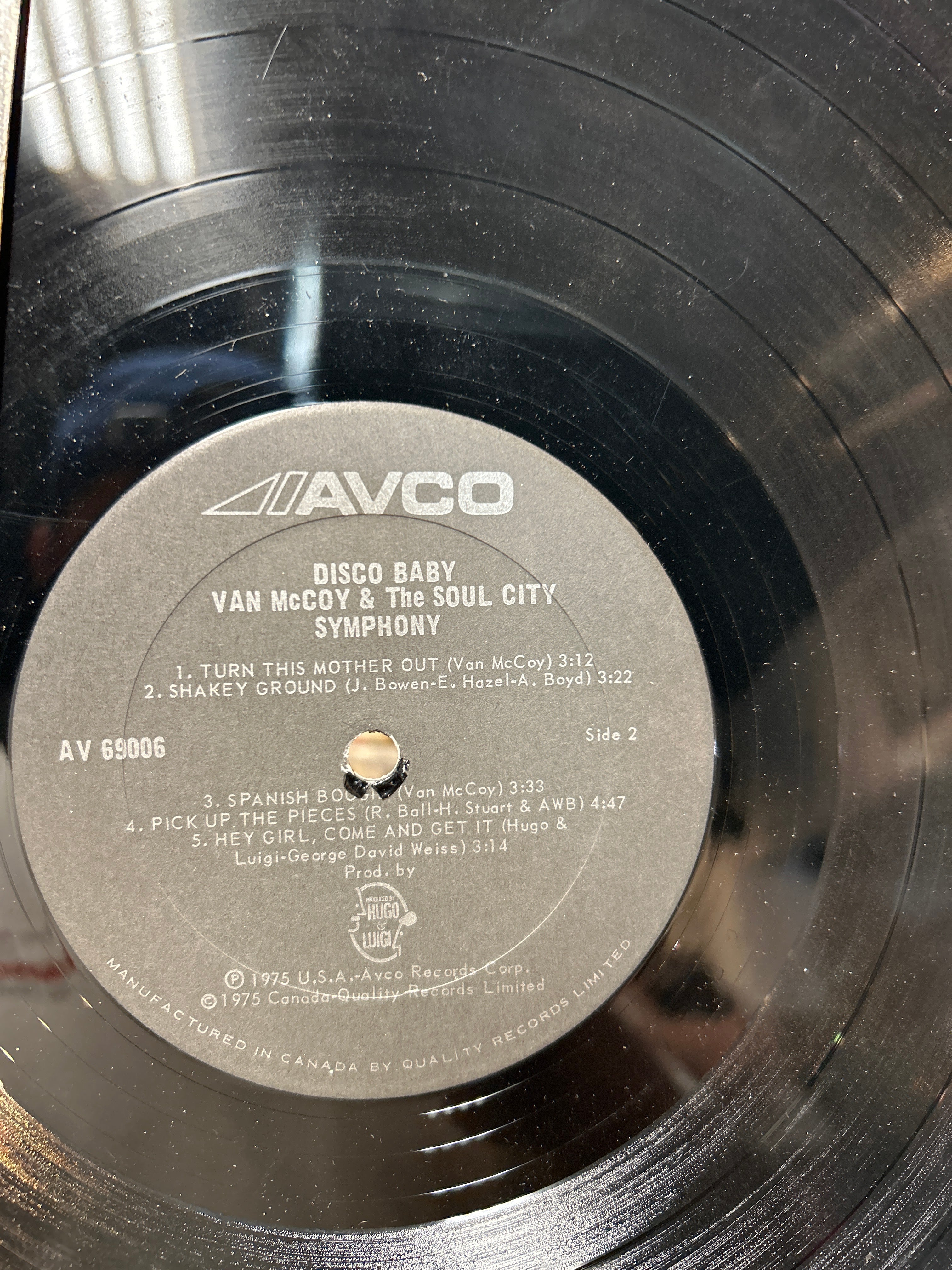 Disco Baby - Van McCoy and the soul city symphony