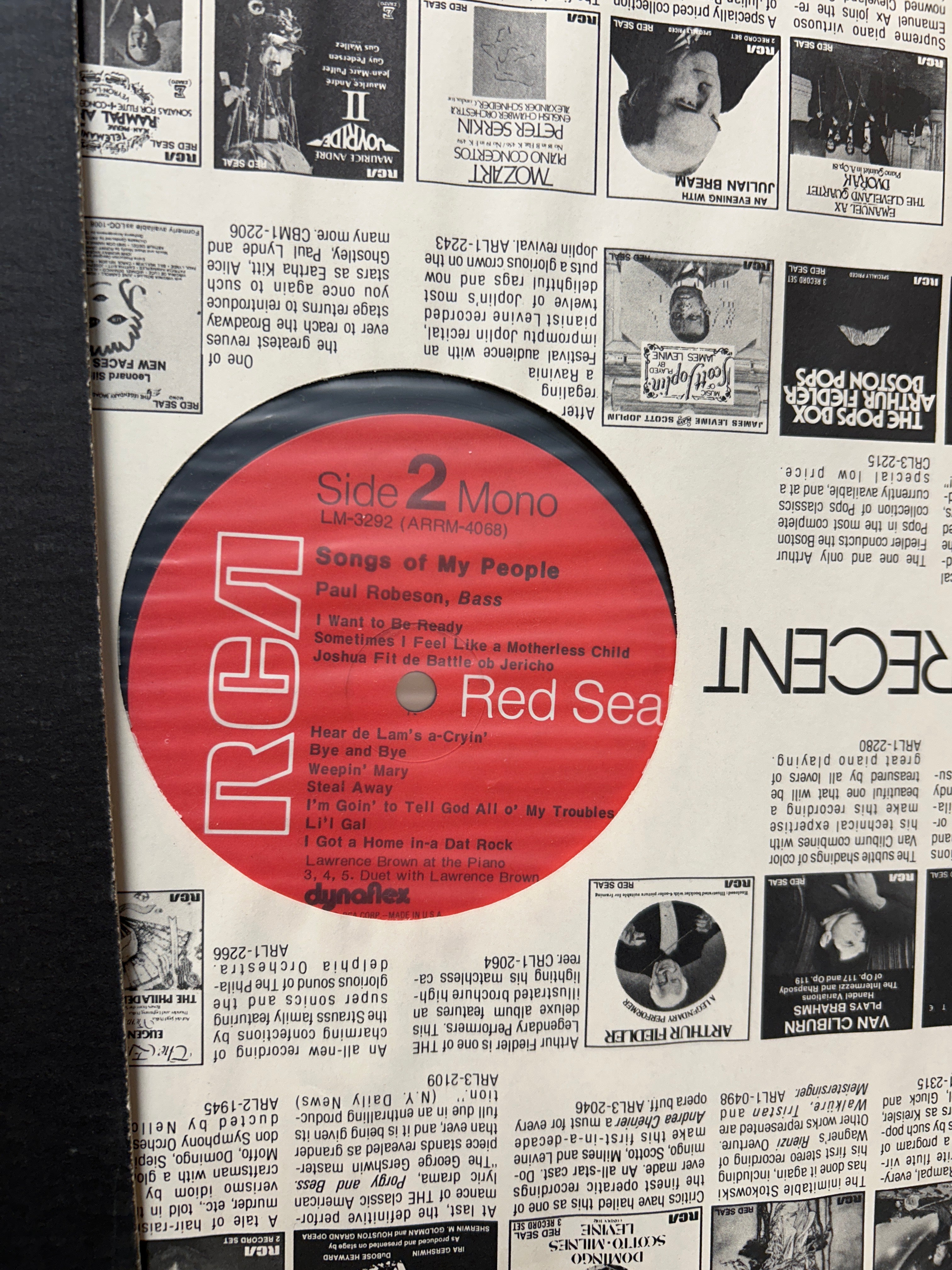 Songs of my people- Paul Robeson