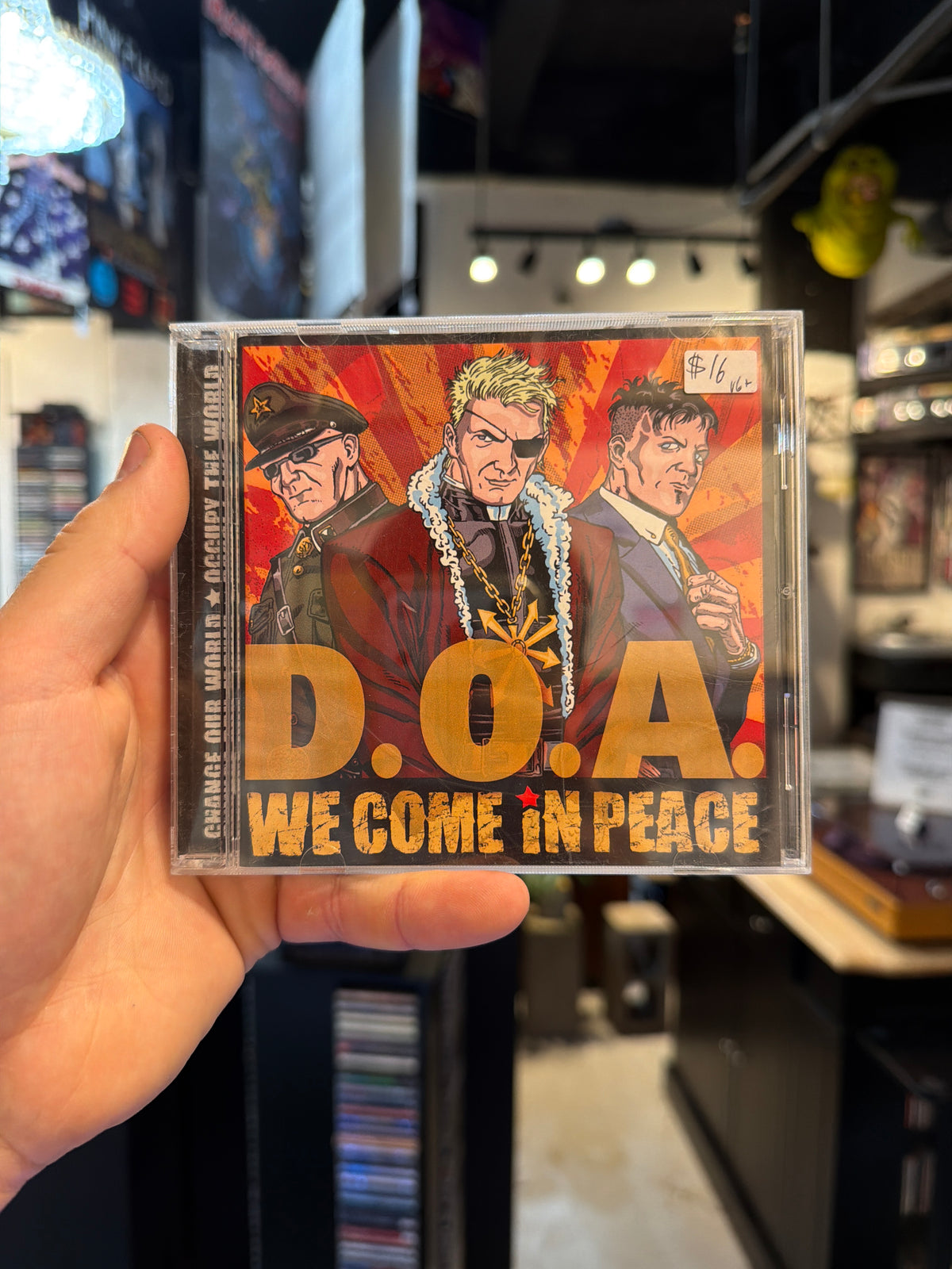 DOA - We Come In Peace (CD)