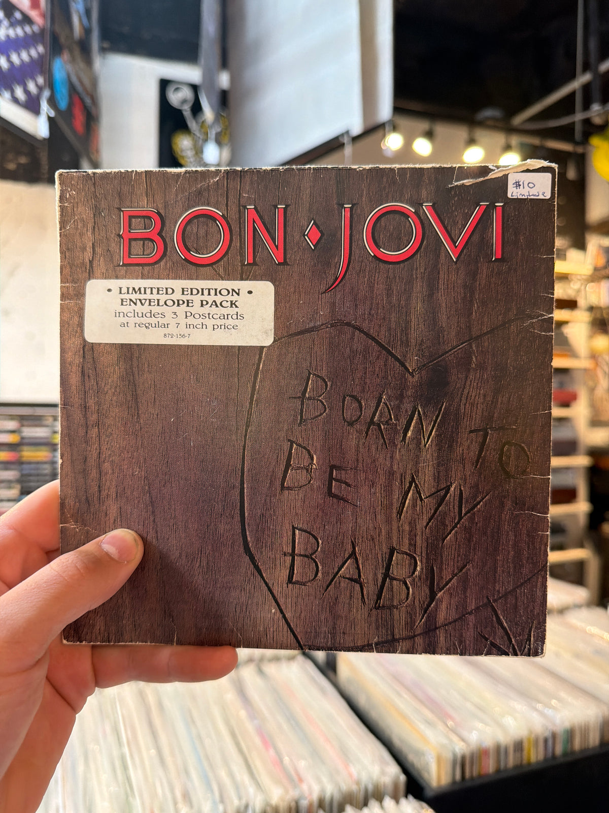 Bon Jovi - Born To Be My Baby (Limited Edition 45rpm Set)