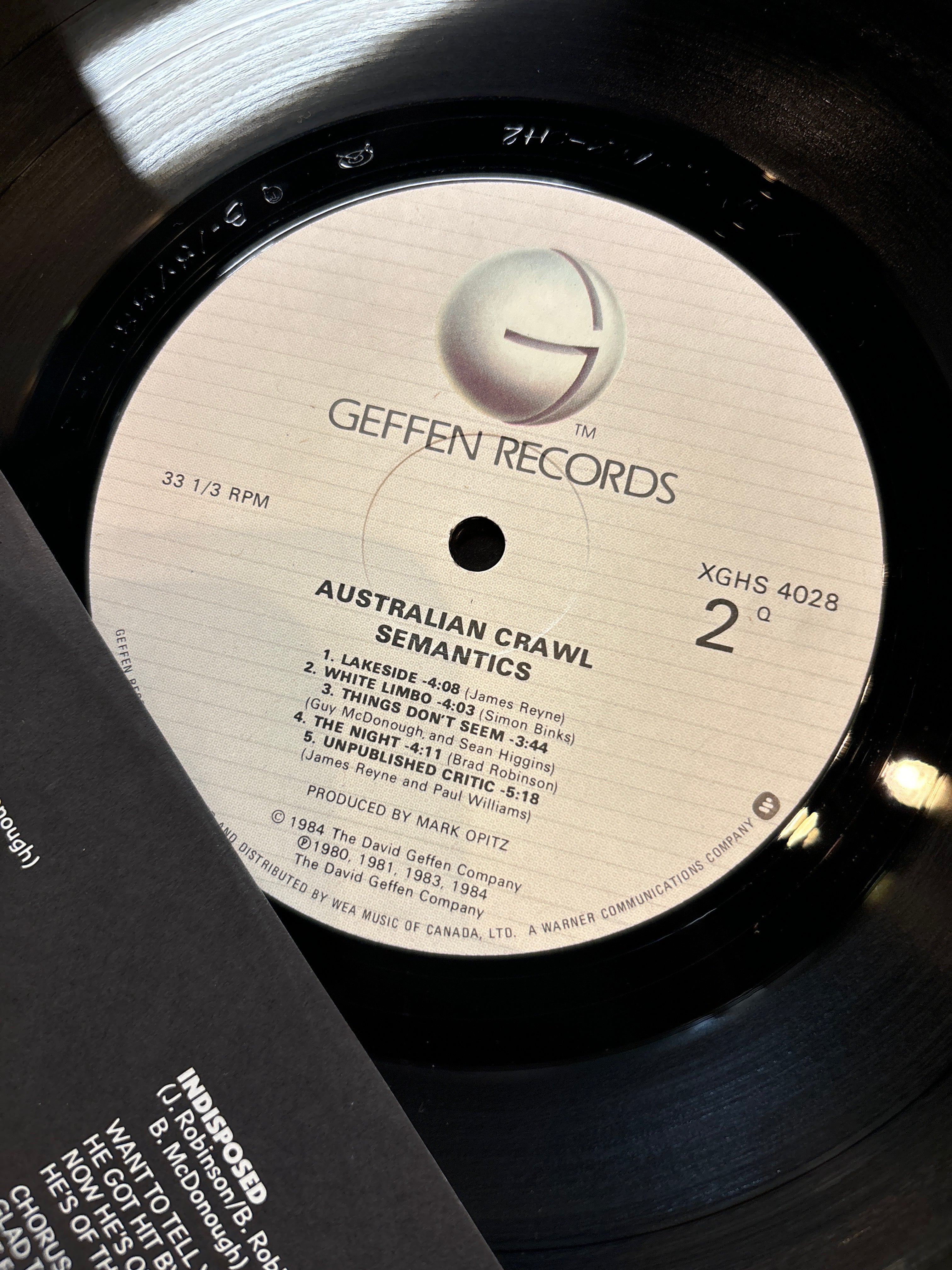 Semantics - Australian Crawl