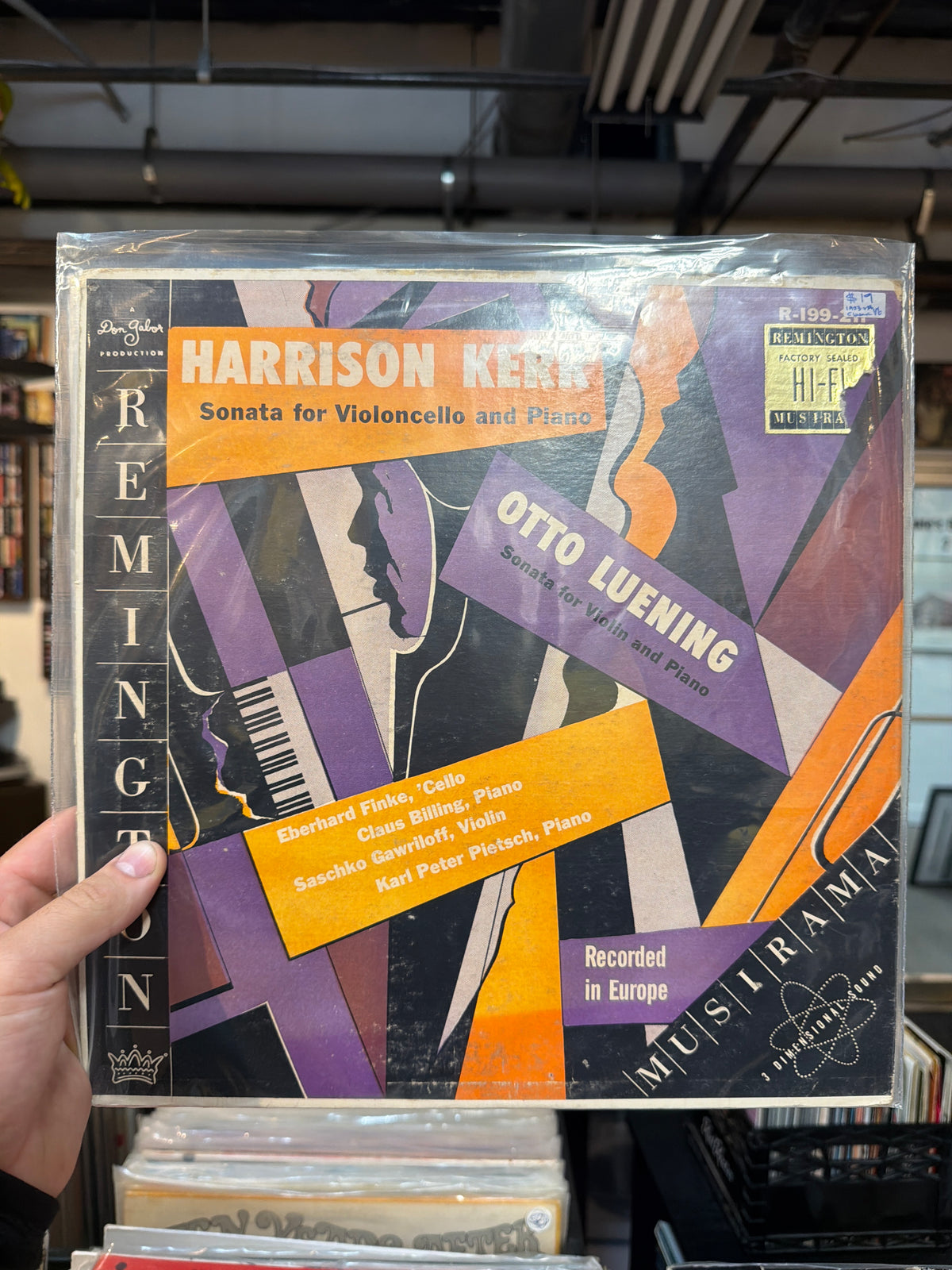 Harrison Kerr - Sonata For Violoncello (1953 USA)