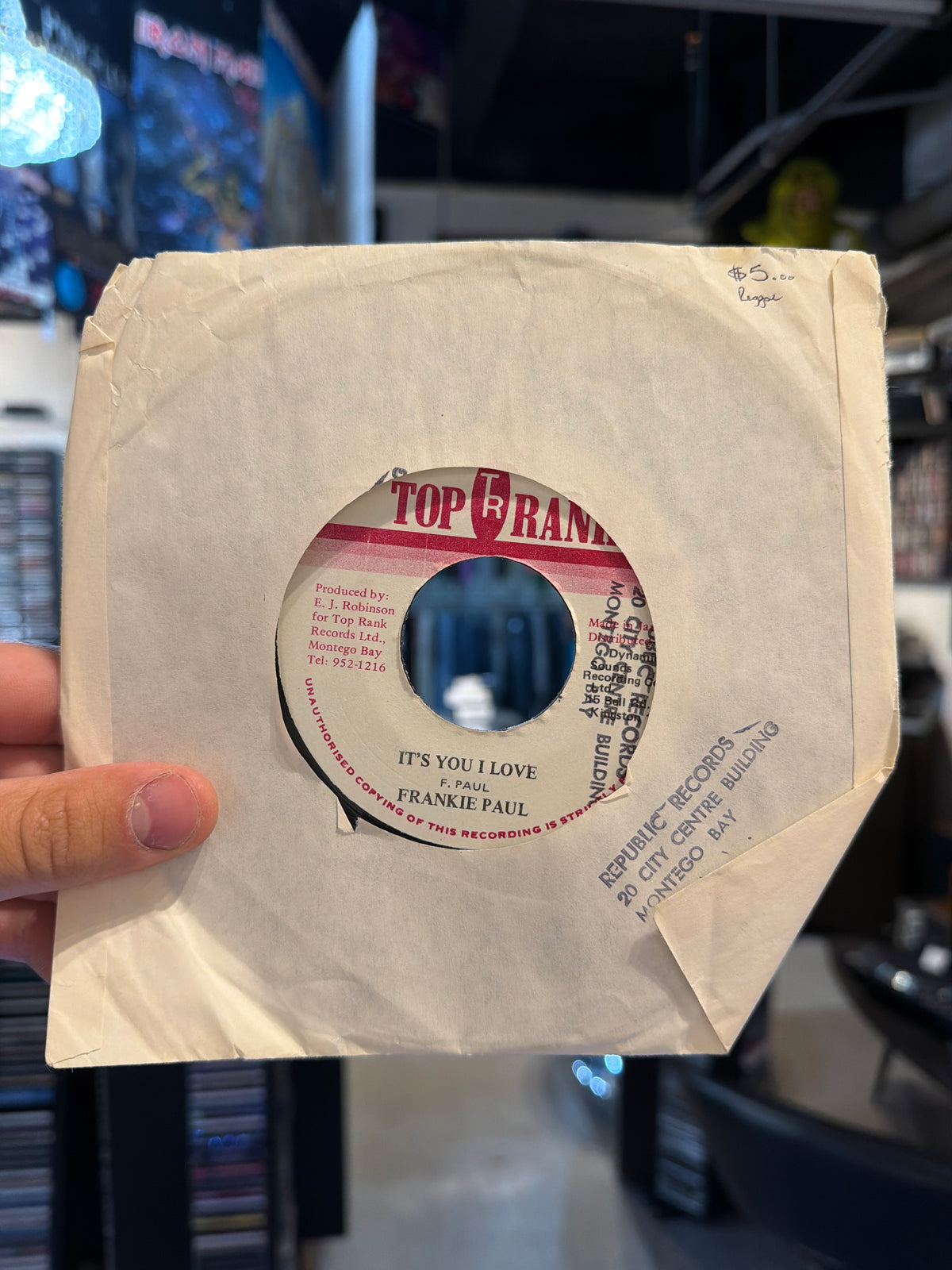 Frankie Paul - It’s You I Love (45rpm)