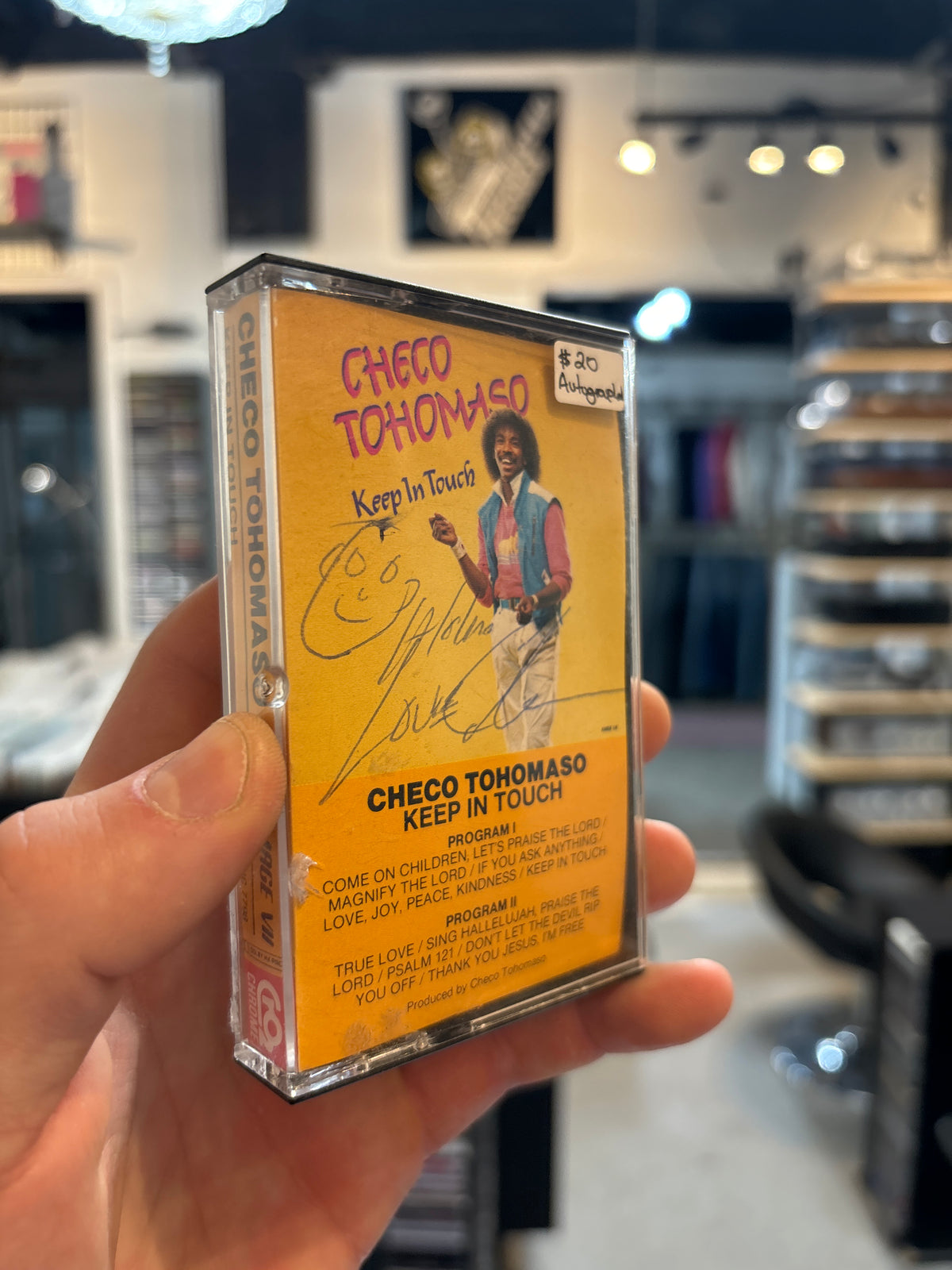 Checo Tohomaso - Keep in Touch (Autographed)
