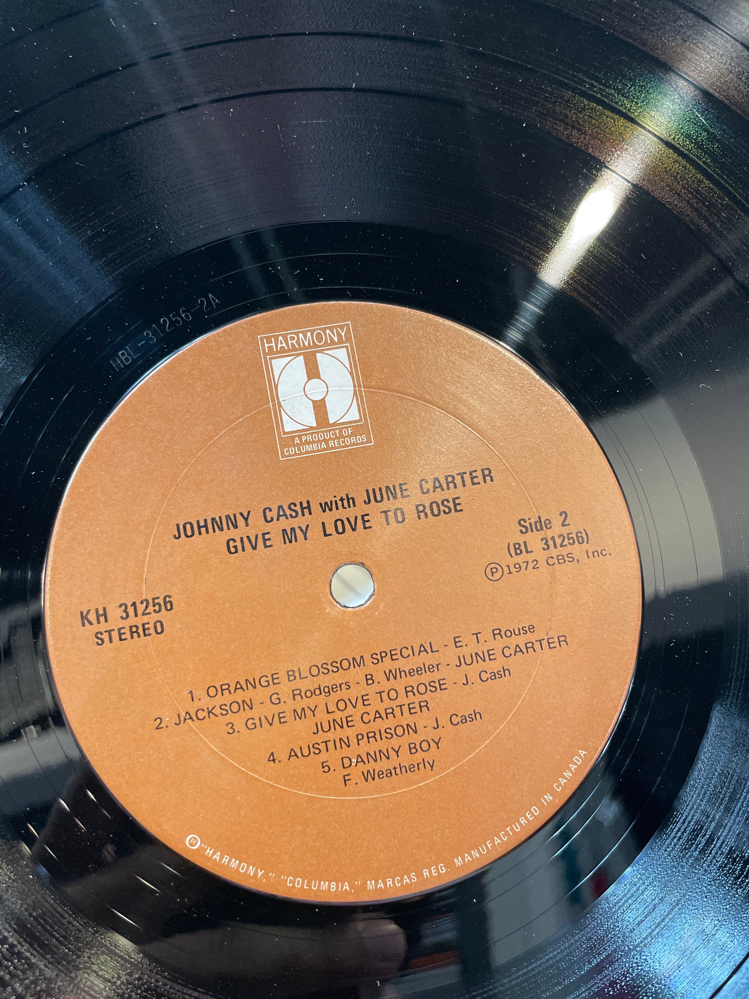 Give my love to rose - Johnny Cash