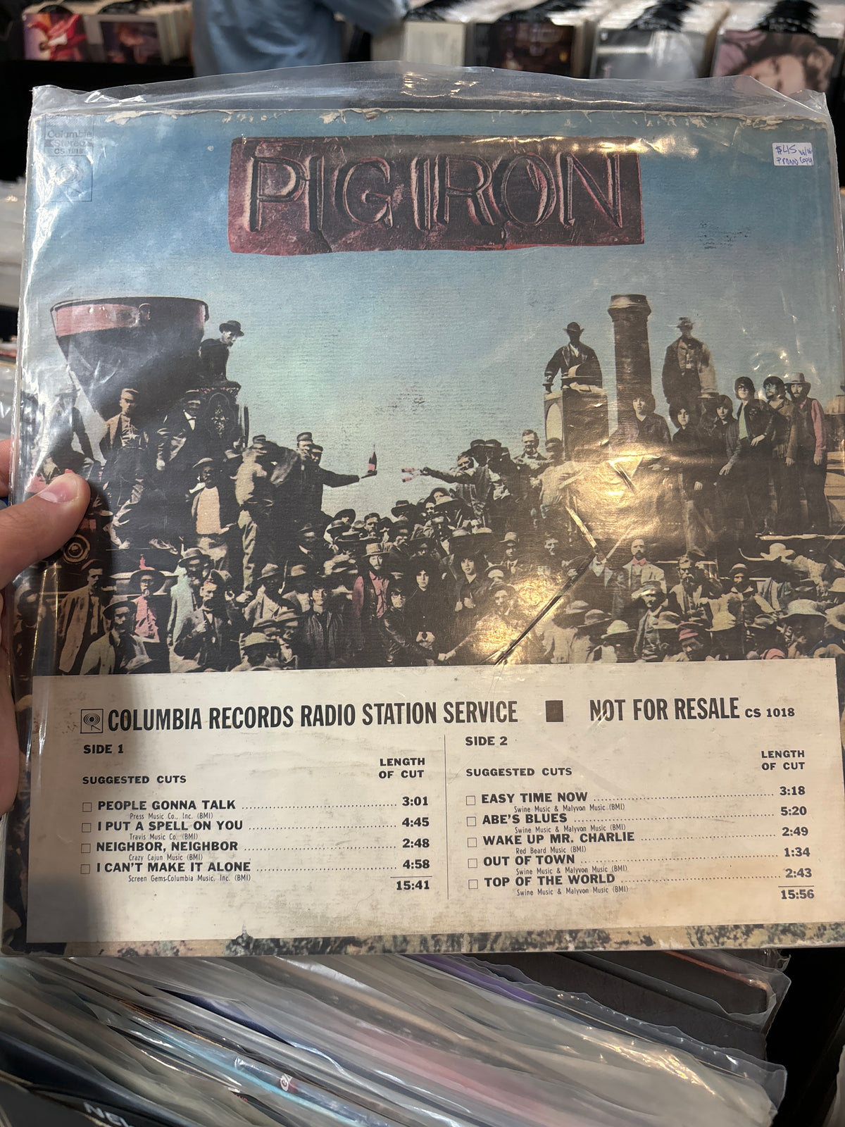 PIG IRON - Self Titled