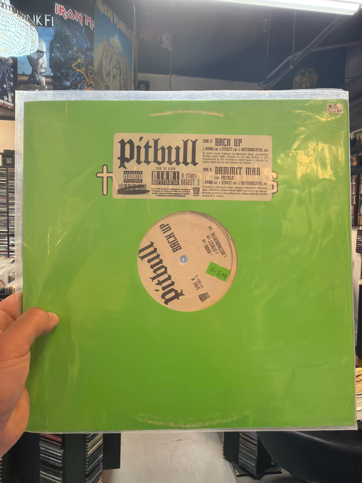 Pitbull - Back Up