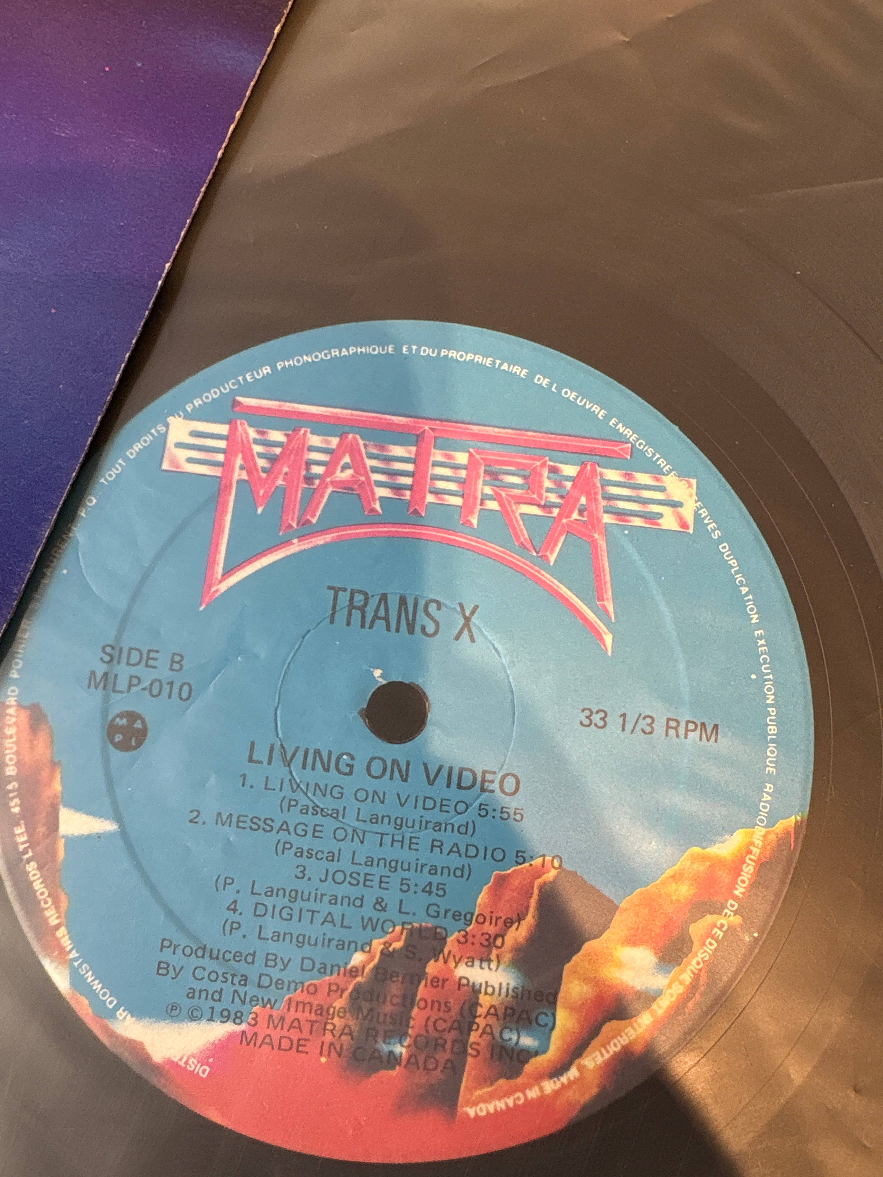 Message on the radio - Trans X