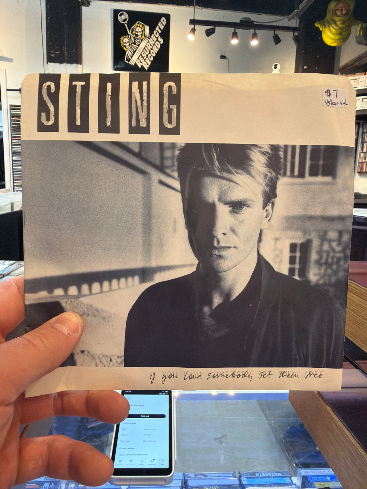 Sting - If You Love Somebody (Yellow Vinyl)