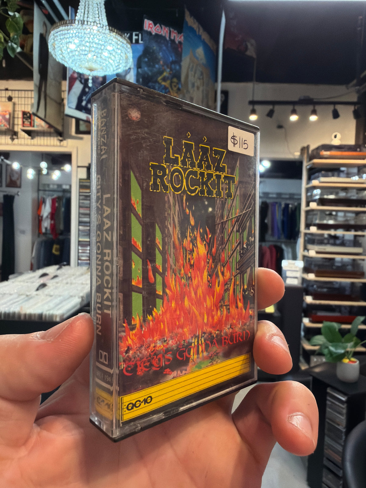 Laaz Rockit - City’s Gonna Burn (Banzai)
