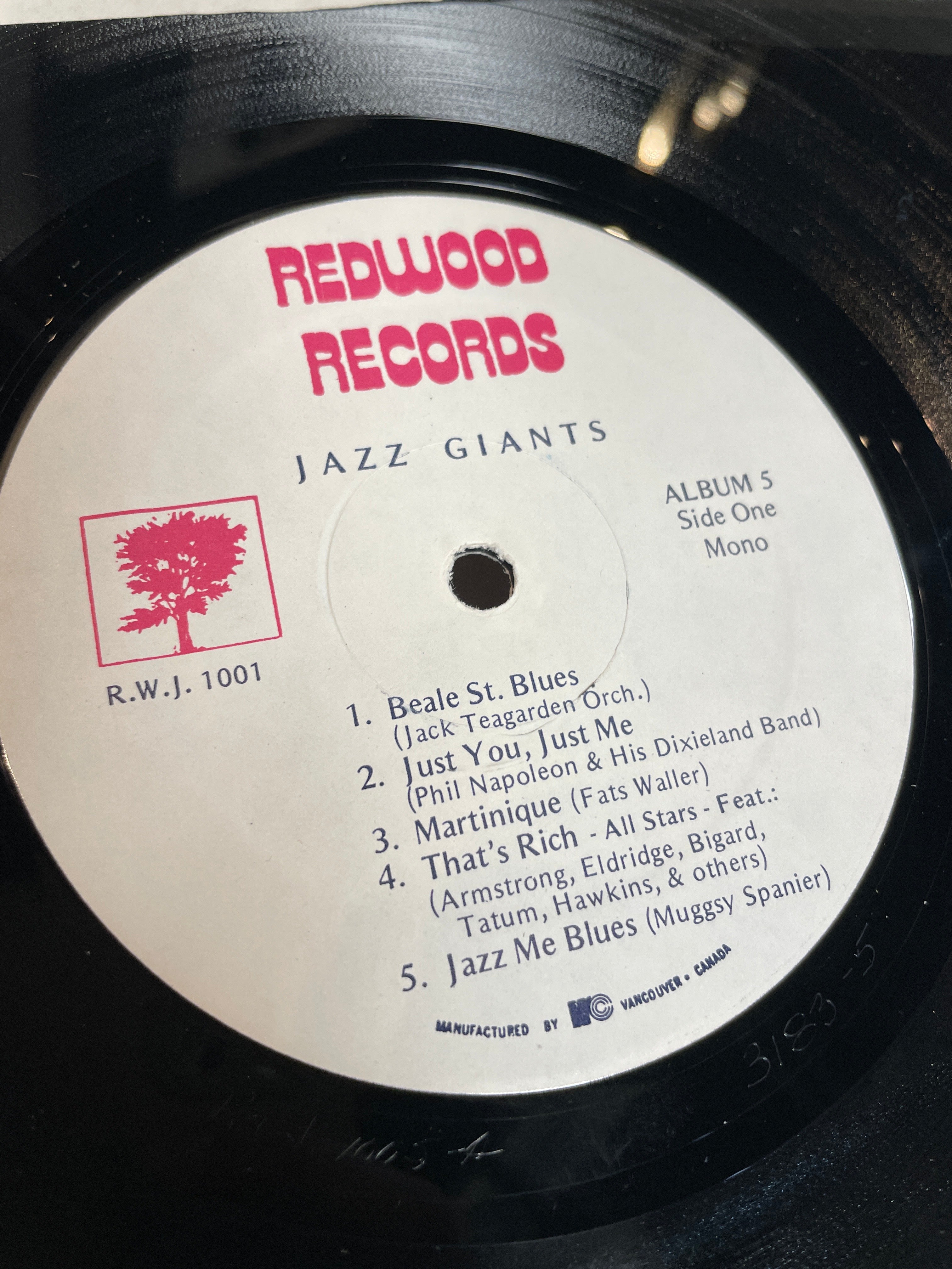 A five Album collector’s treasury - Jazz Giants