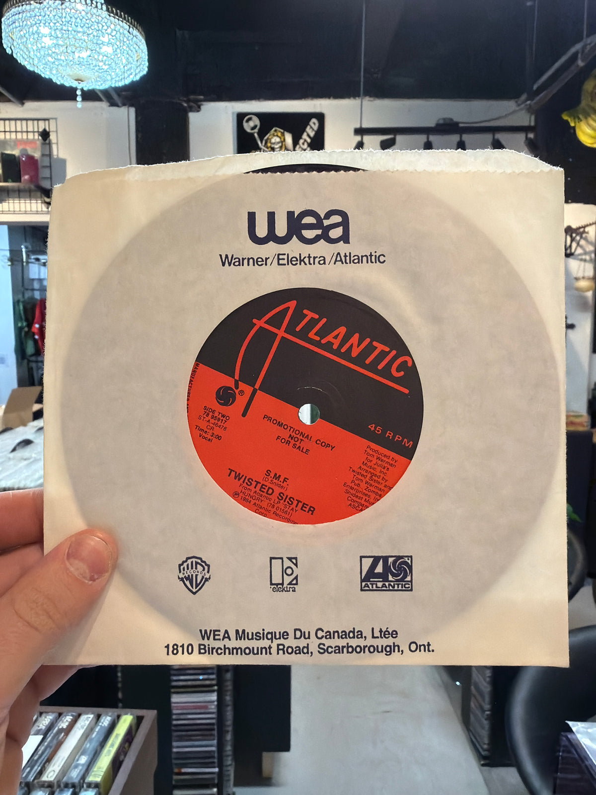 Twisted Sister - SMF (Promo Copy)