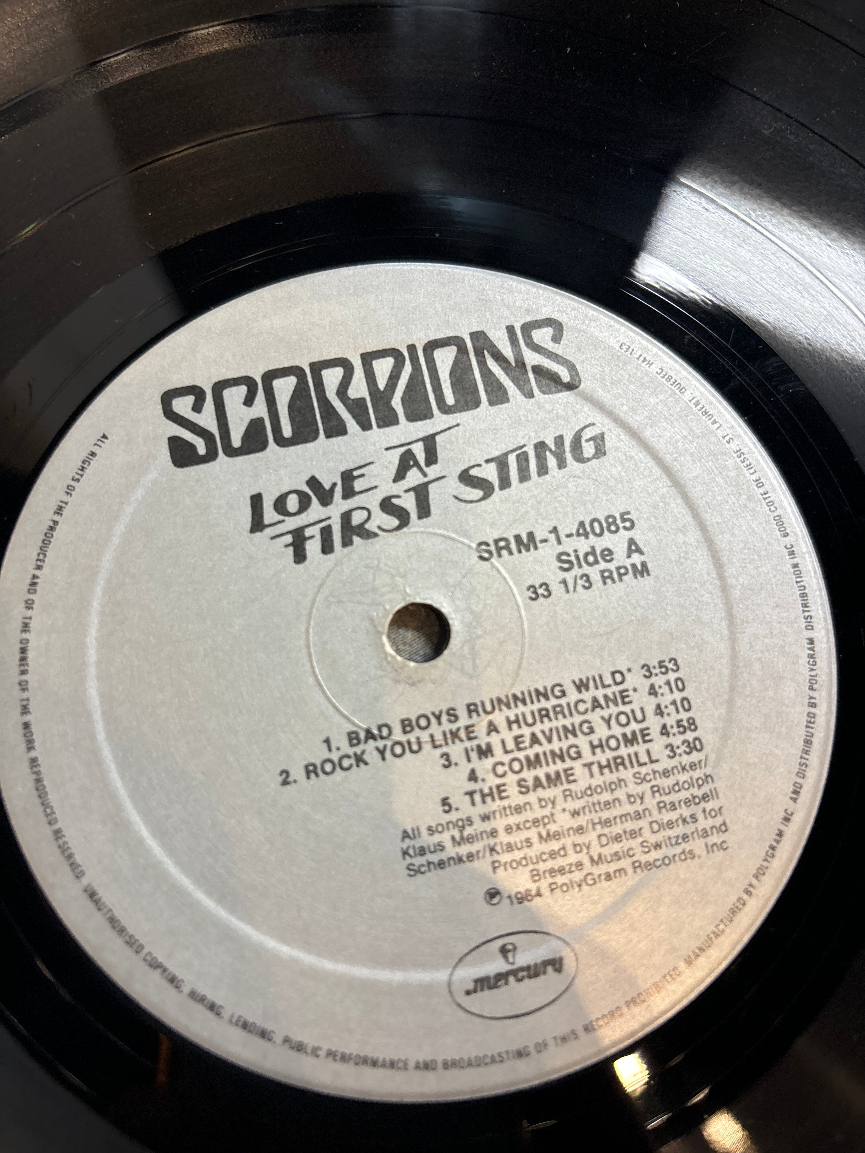 Scorpions - Love at First Sting