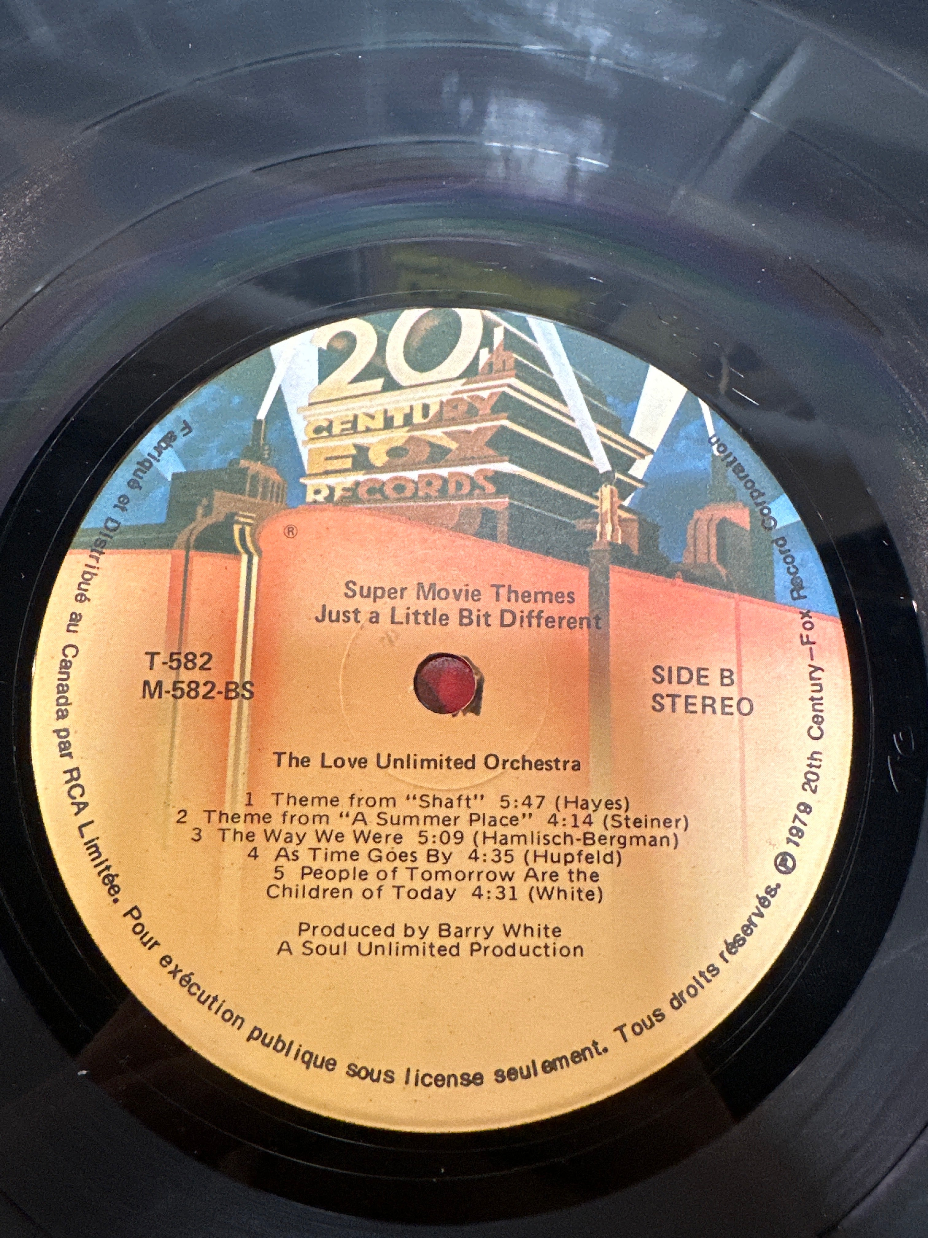 Super Movie Themes / Just a Little Bit Different - The Love Unlimited Orchestra