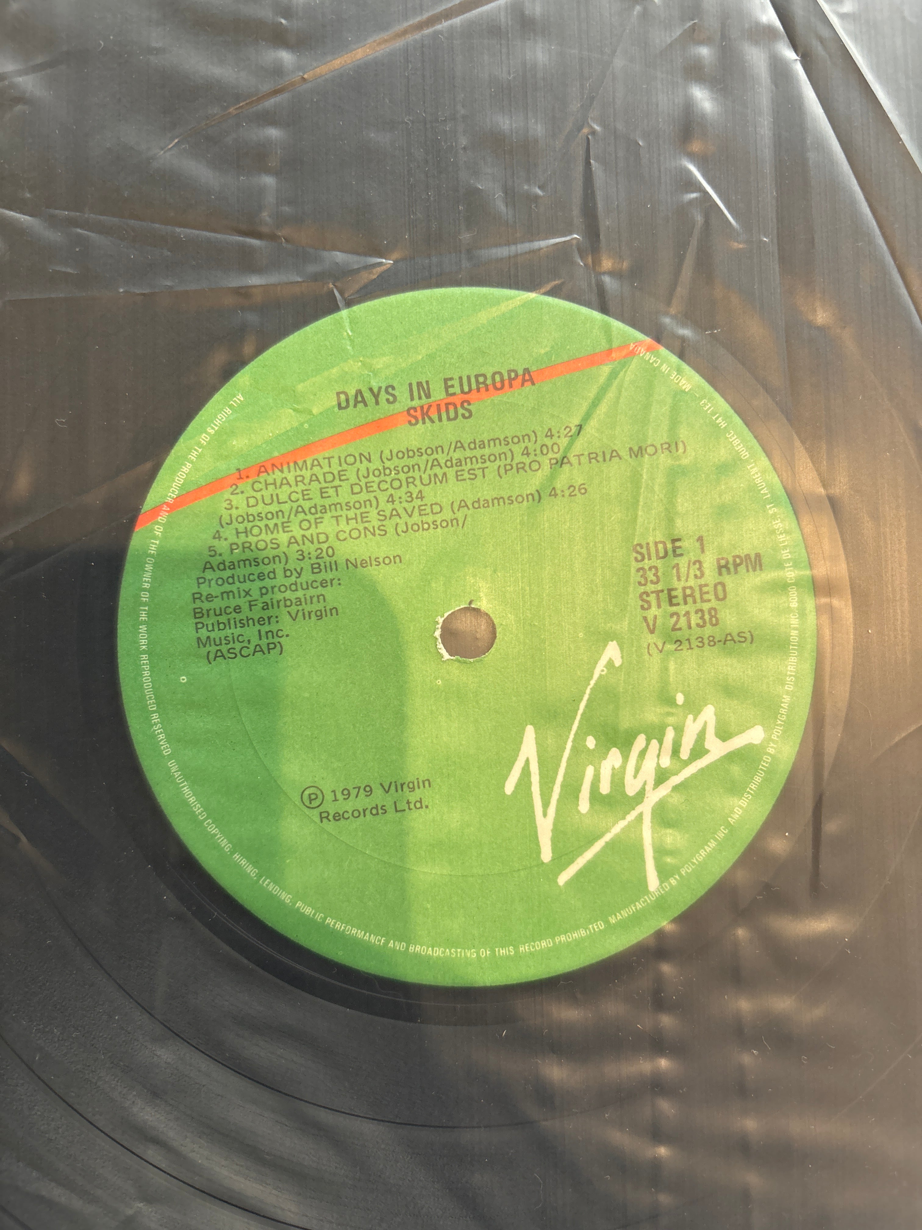 Skids - Days in Europa