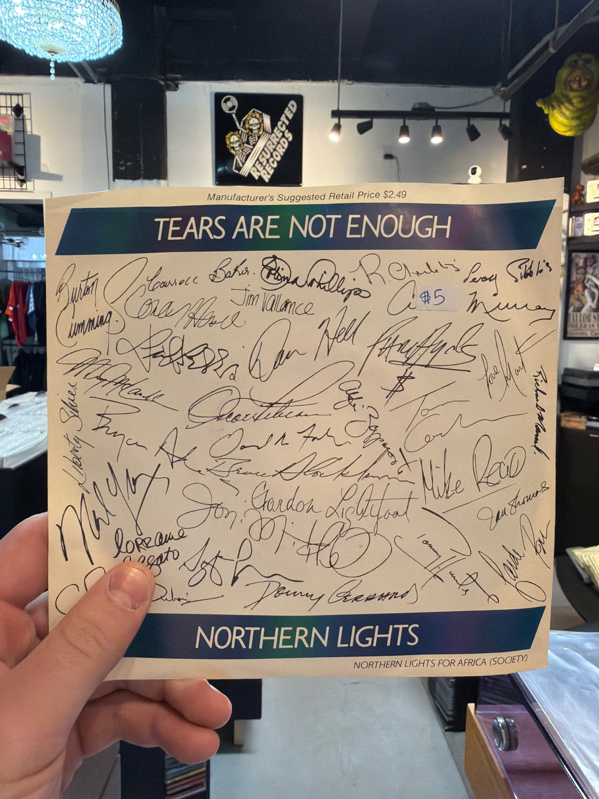 Tears Are Not Enough - Northern Lights