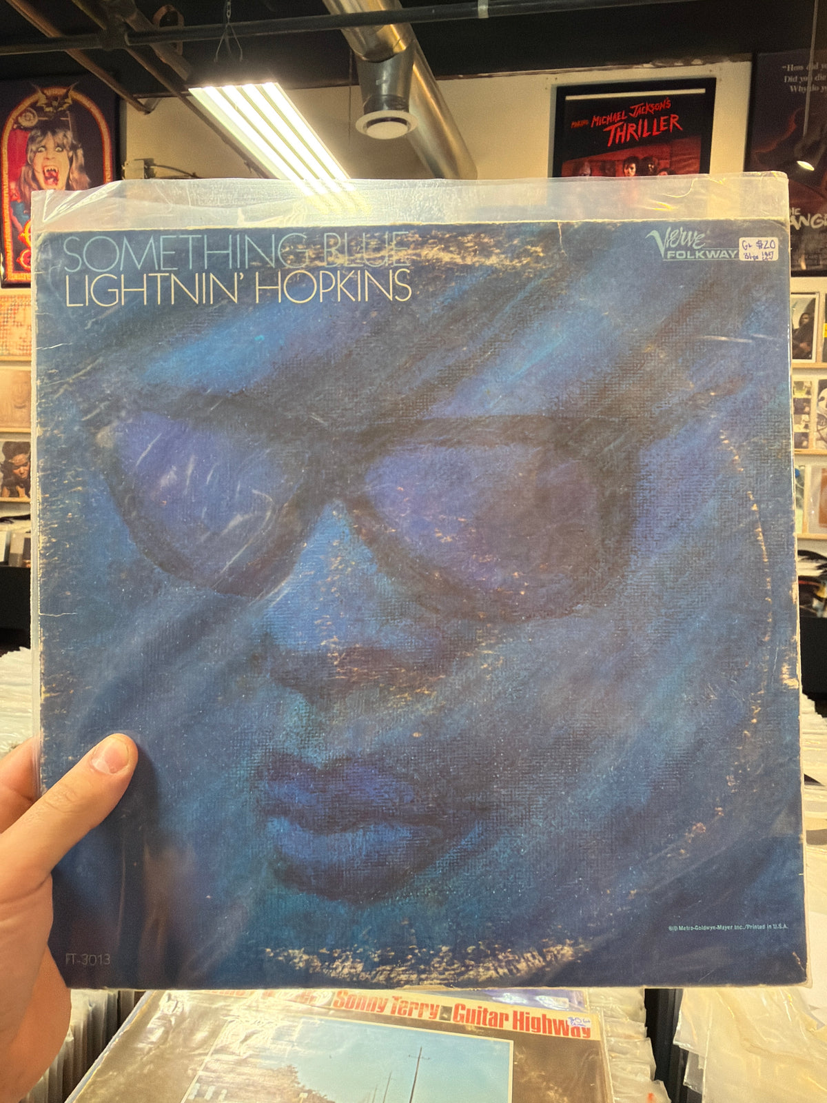 Lightning Hopkins - Something Blue (1967 Canada)