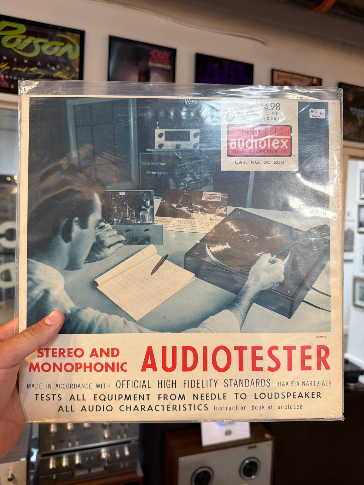 Audiotex- Audiotester