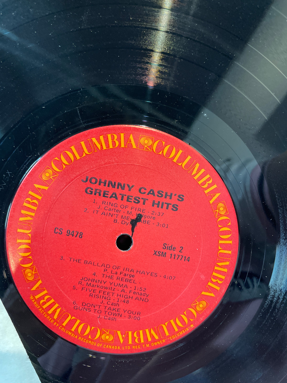 Johnny Cash’s Greatest Hits Volume 1