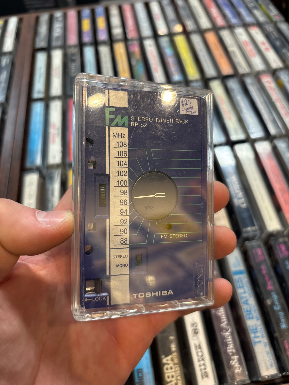 Toshiba - RPS2 FM Transmitter (Goes into your cassette deck and gives your car FM Radio)