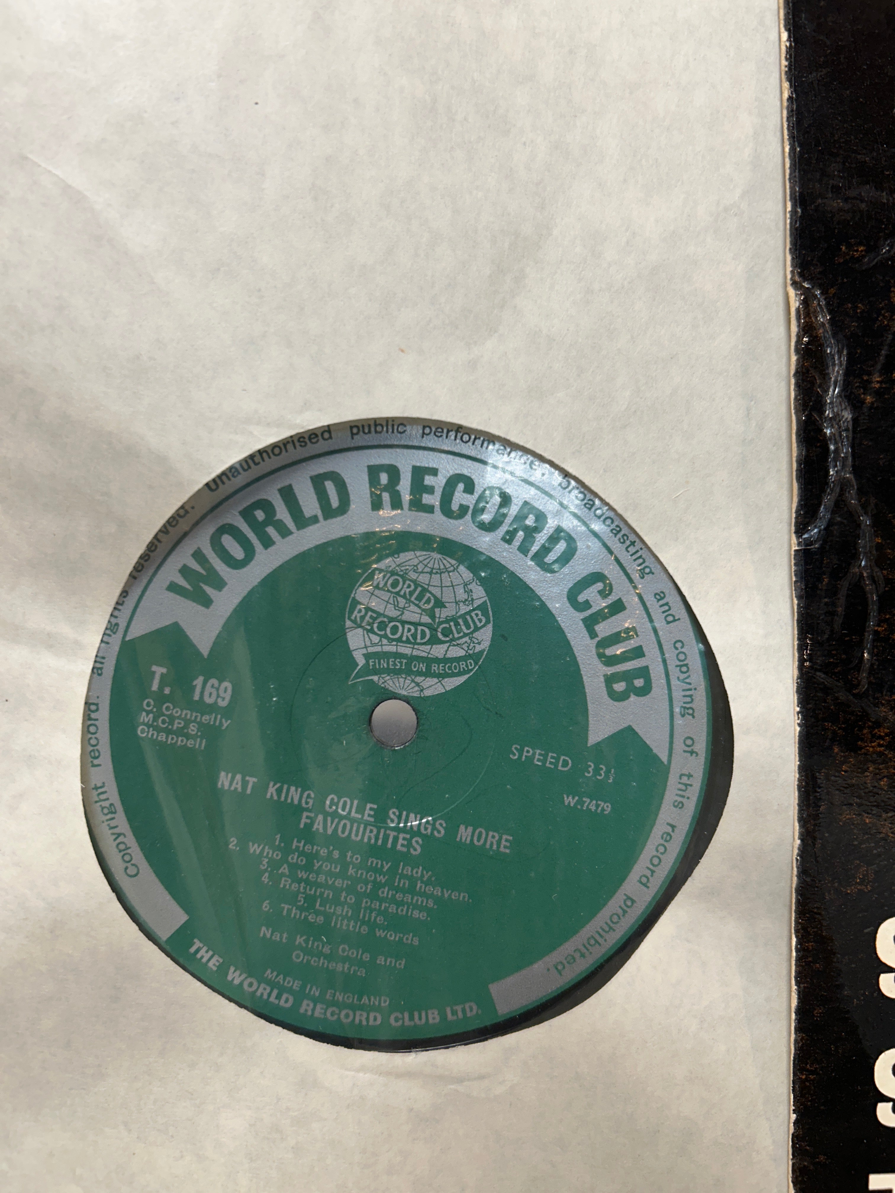 Nat King Cole Sings More Favorites - Nat King Cole