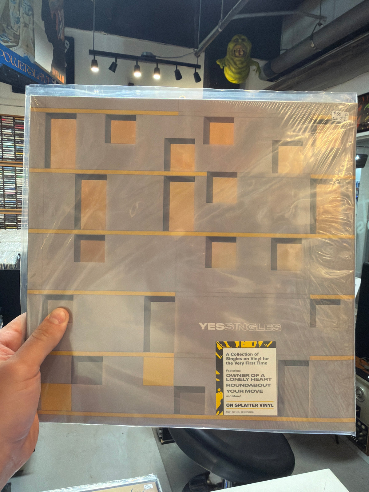 Yes - Singles (Yellow Splatter Vinyl)