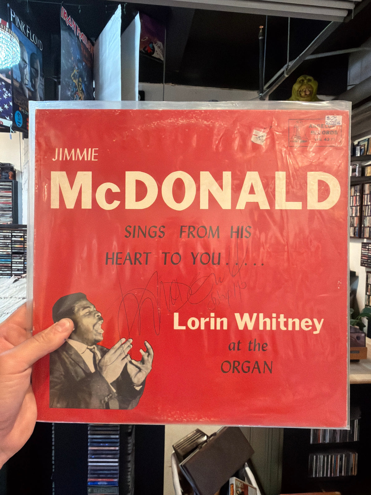 Jimmie McDonald - Sings From The Heart (Potential Autograph)