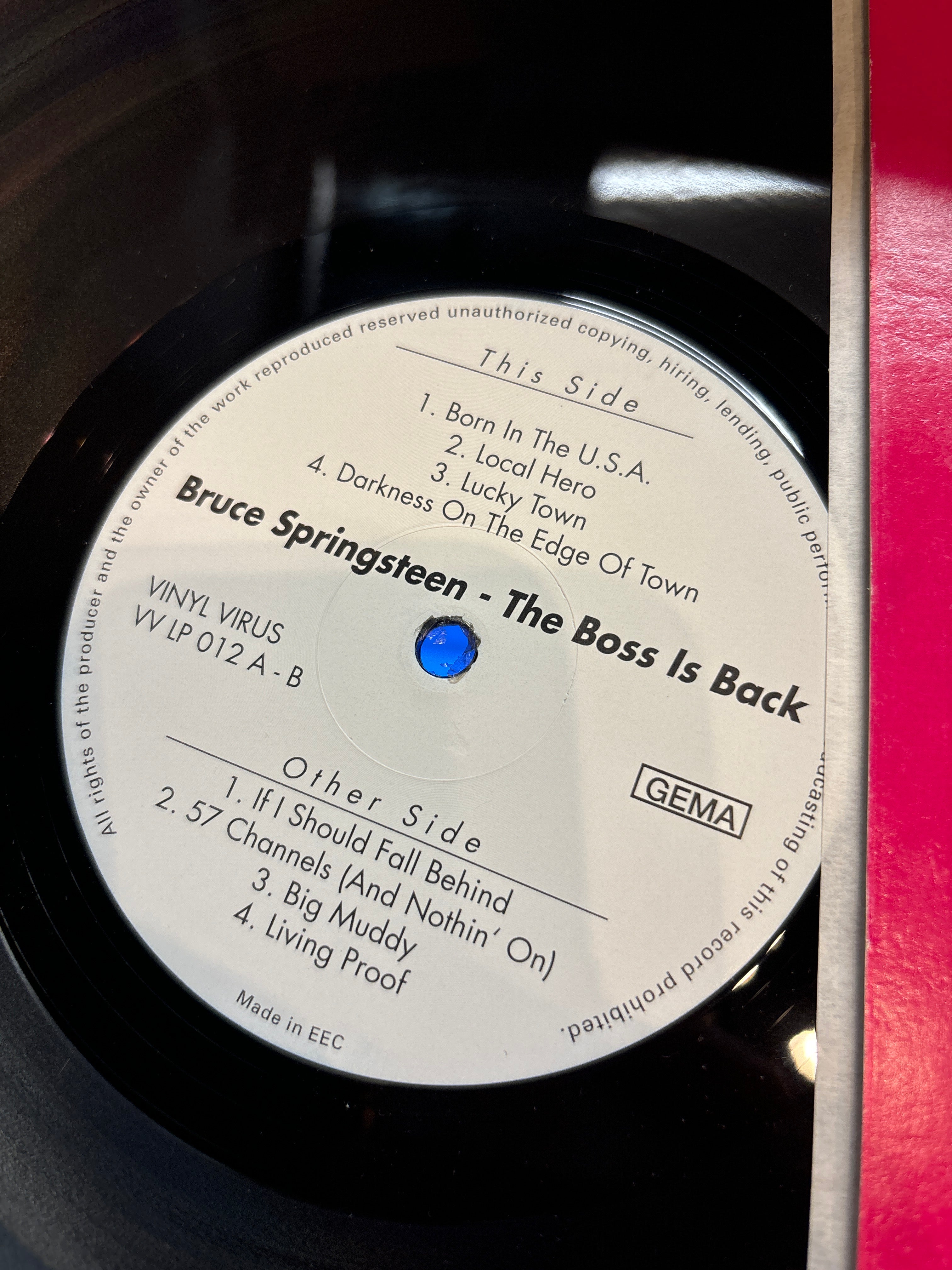 The boss is back - Bruce Spingsteen