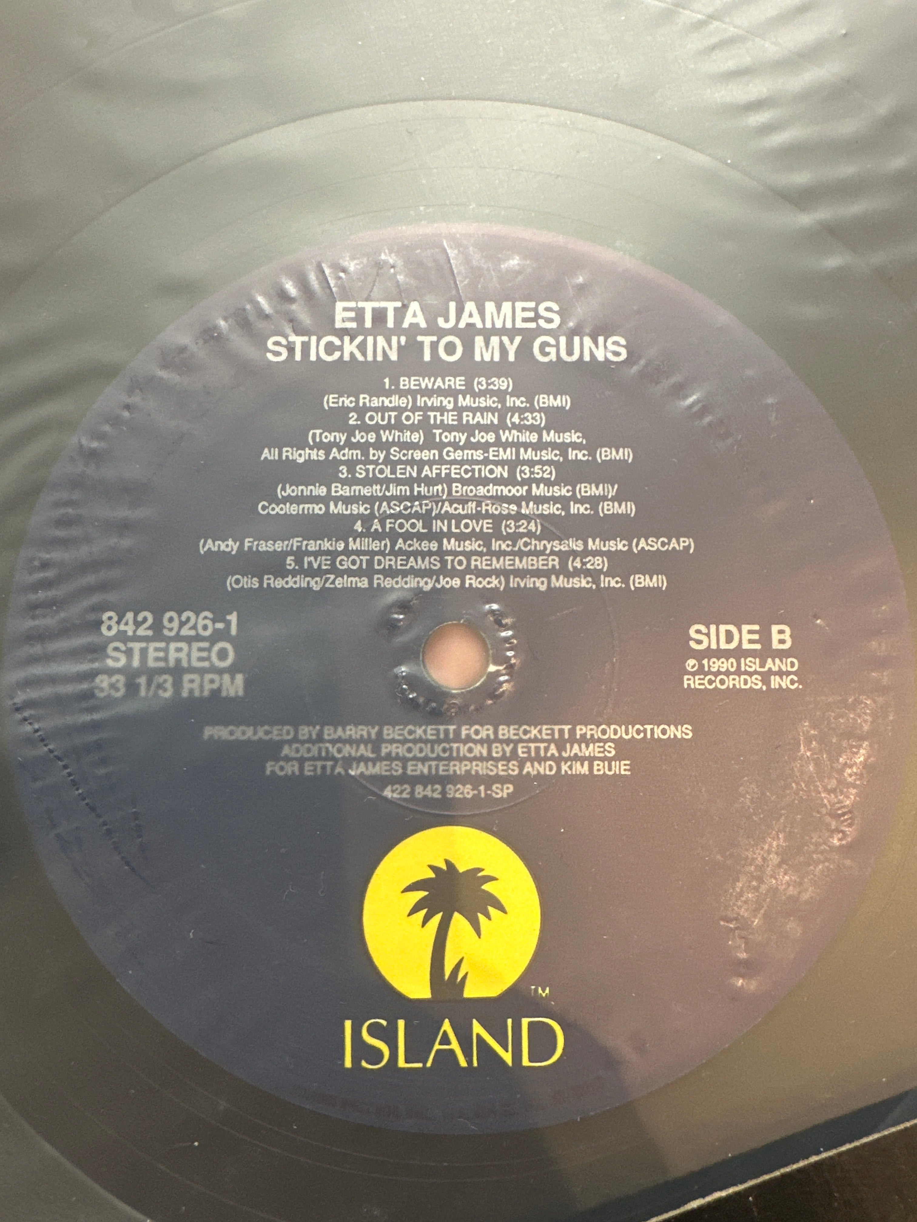 Stickin’ to My Guns - Etta James