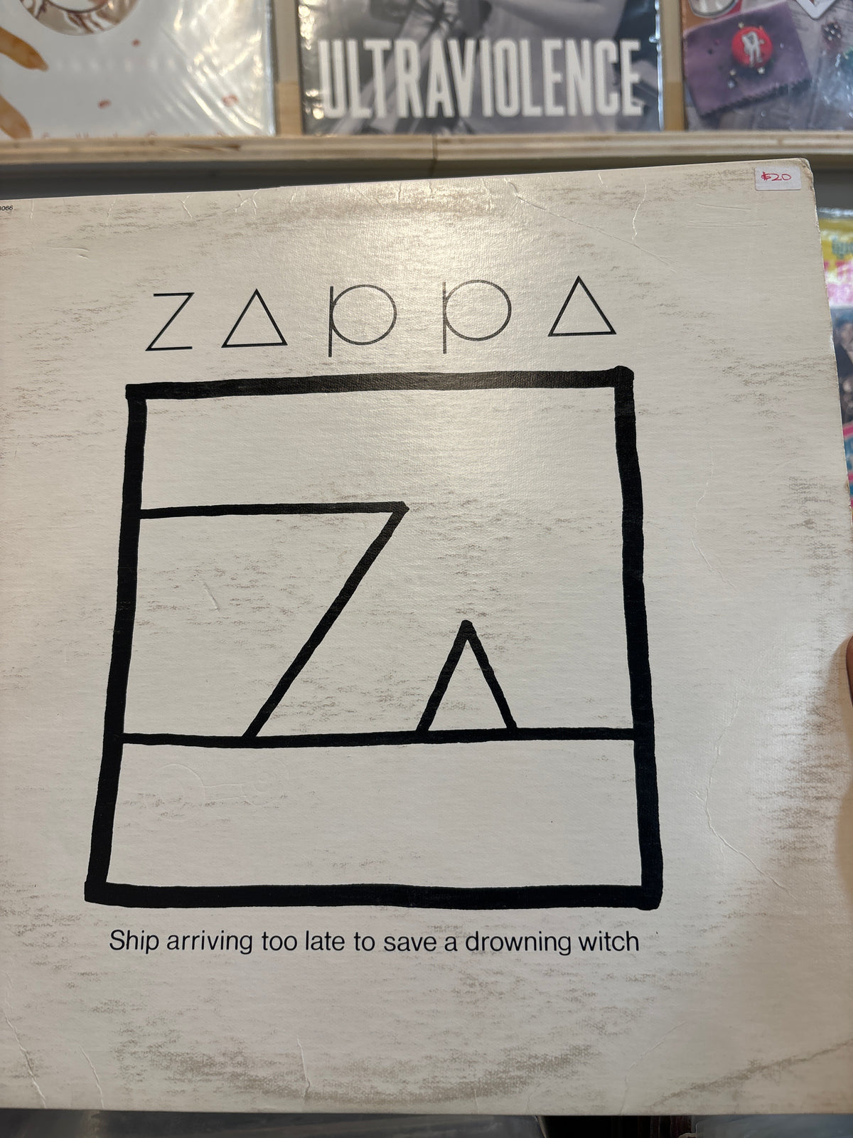 Ship arriving too late to save  - Frank Zappa