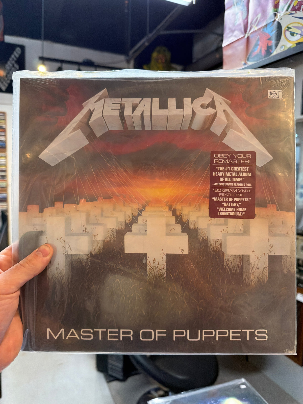 Metallica - Master of Puppets (RE Sealed)