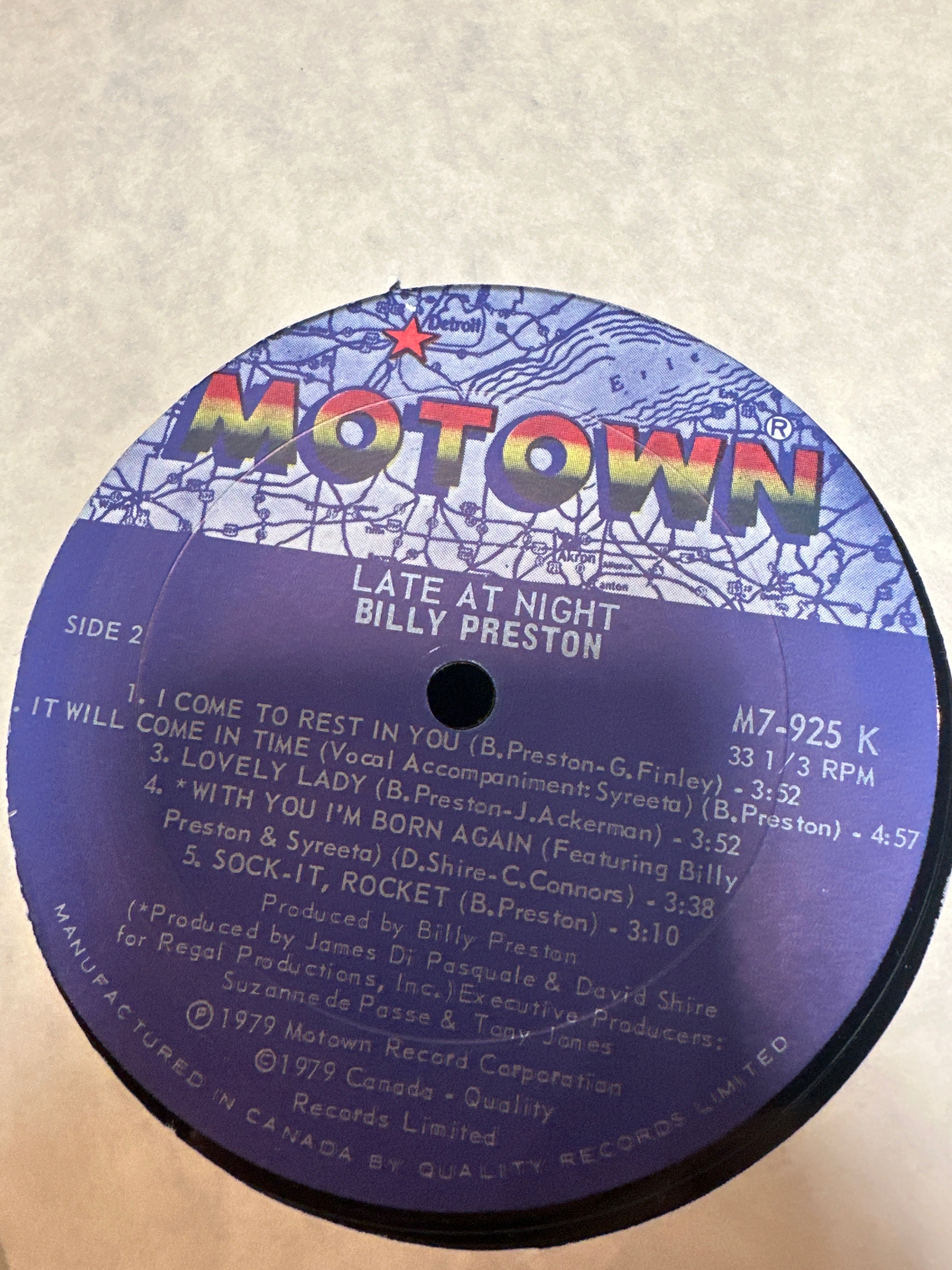 Late at Night - Billy Preston