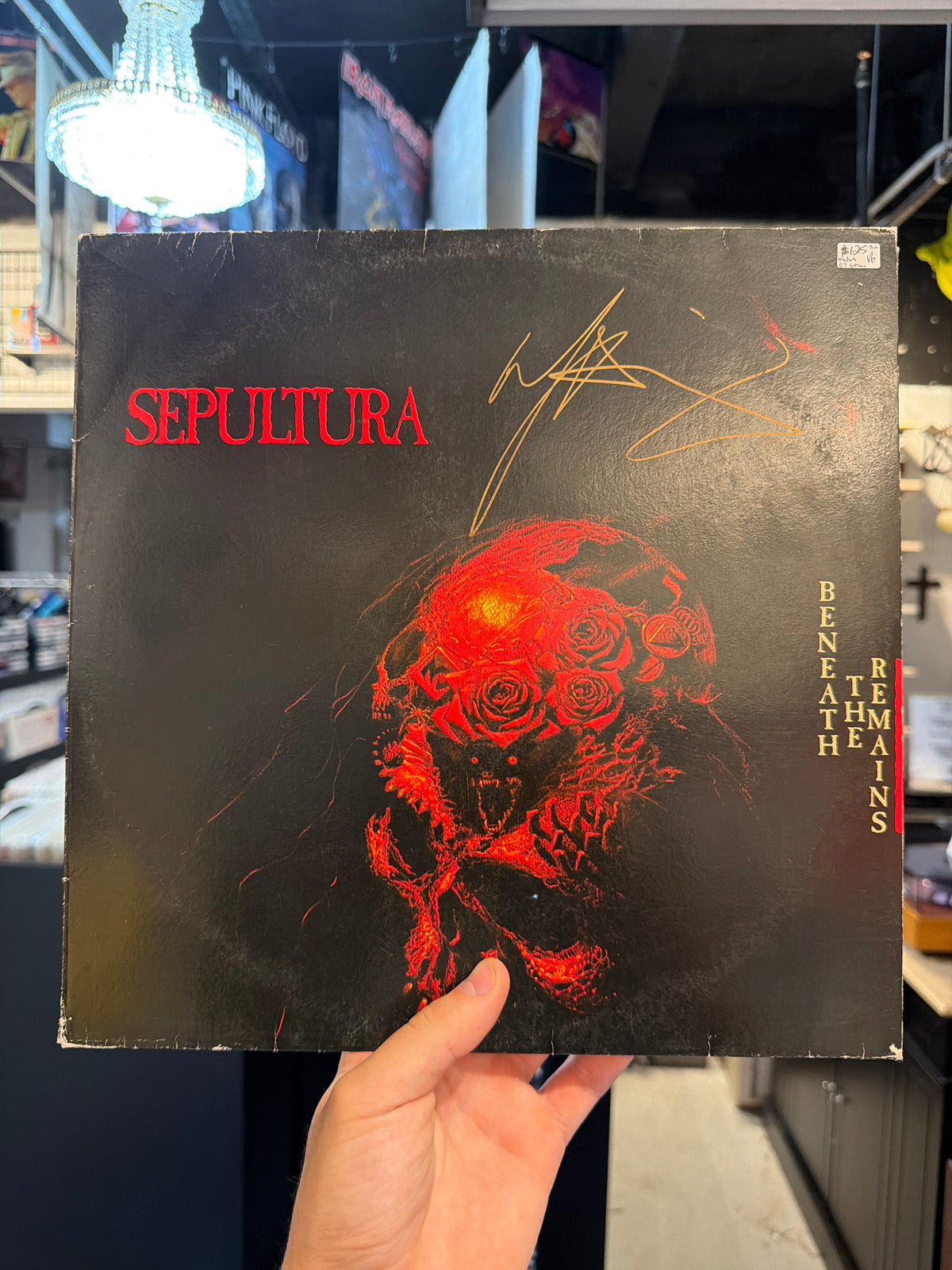 Sepultura - Beneath The Remains (AUTOGRAPHED)(2007 Germany)