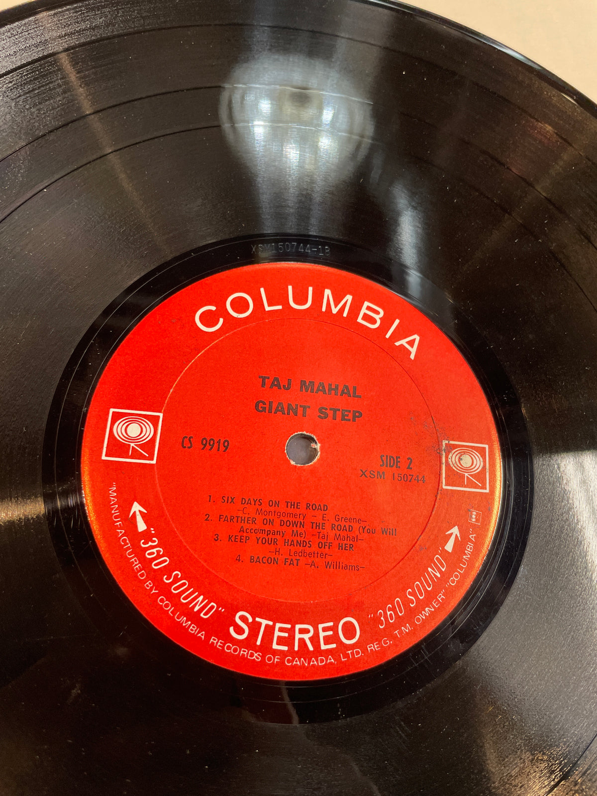 Taj Mahal - Giant Step