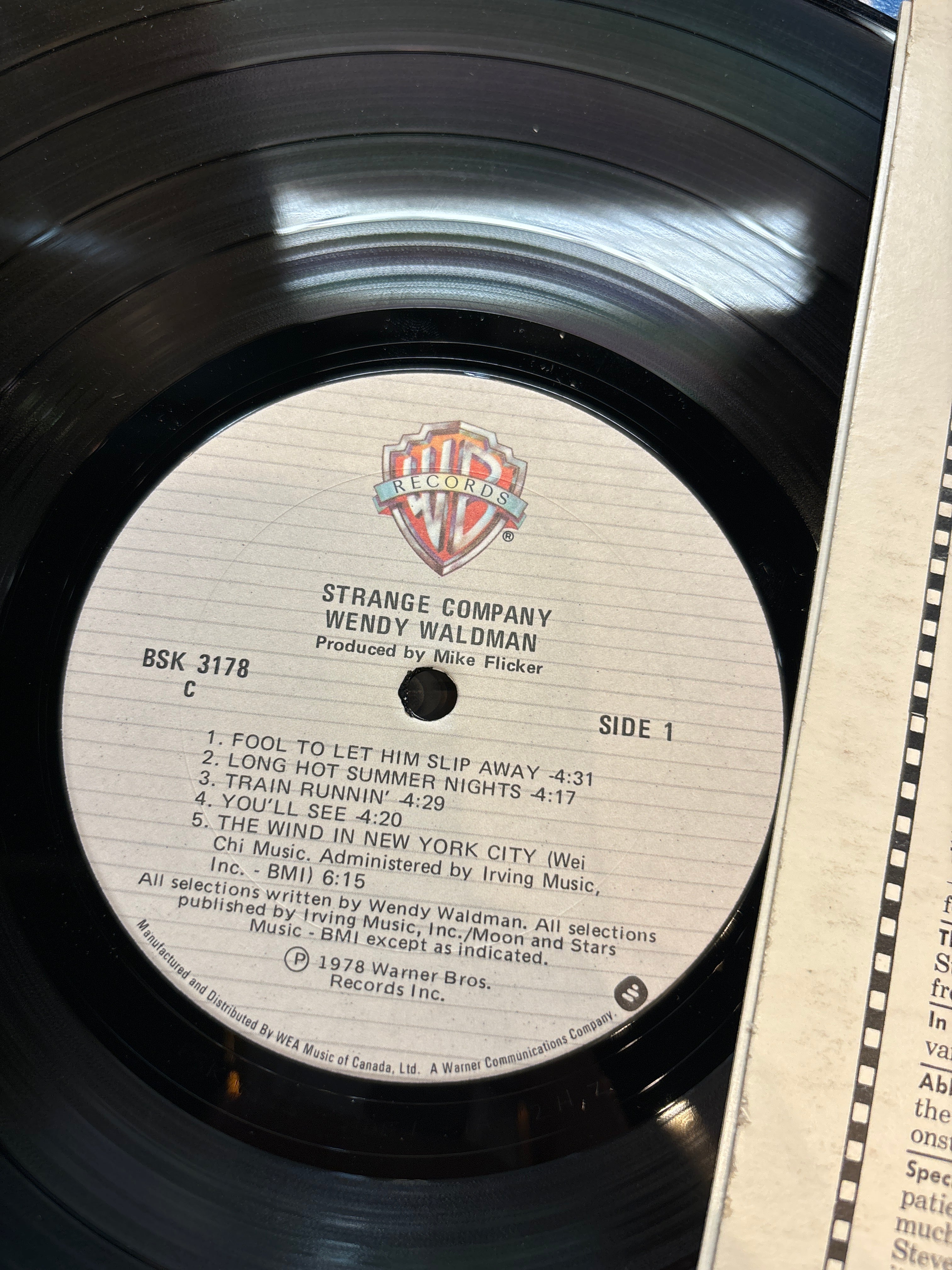 Strange Company - Wendy Waldman