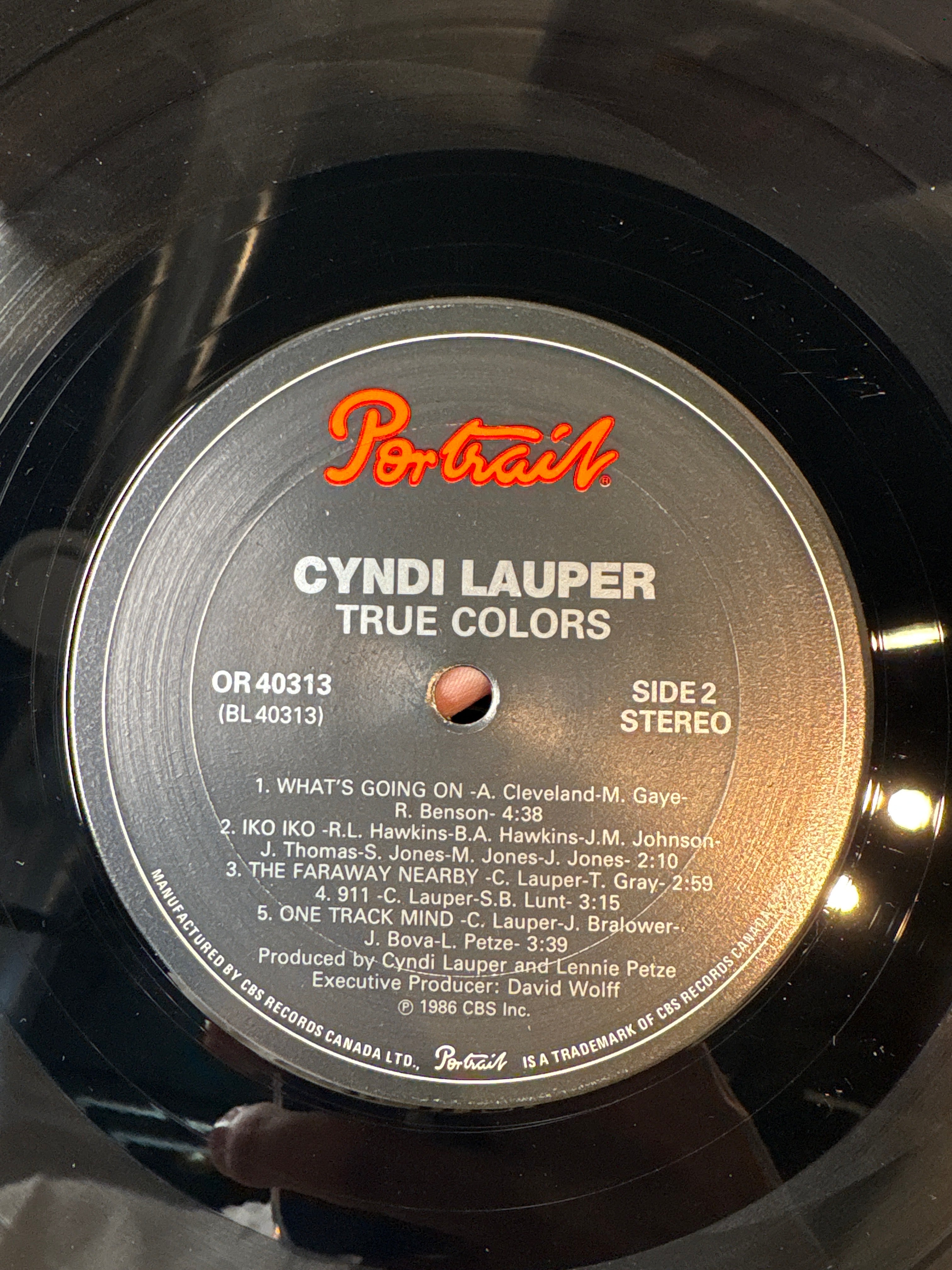 True Colors - Cyndi Lauper