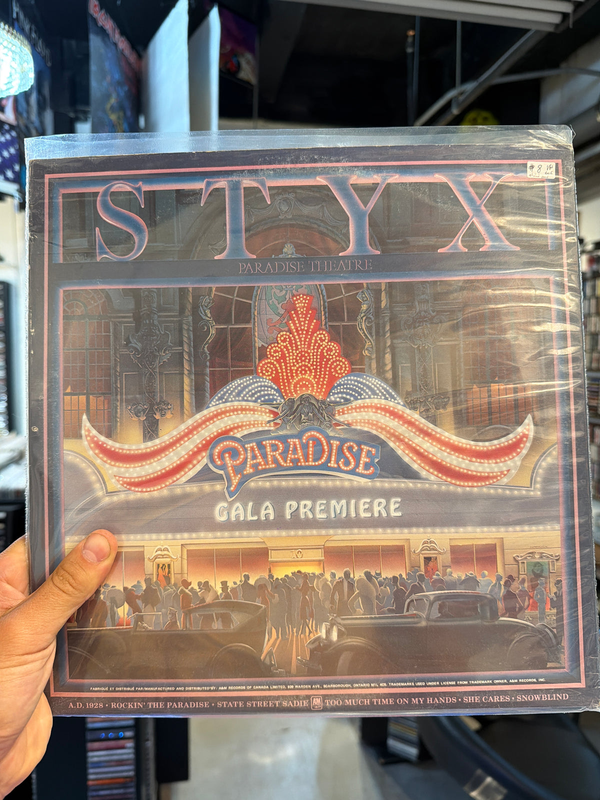 Styx - Paradise Theatre (Etched Vinyl)