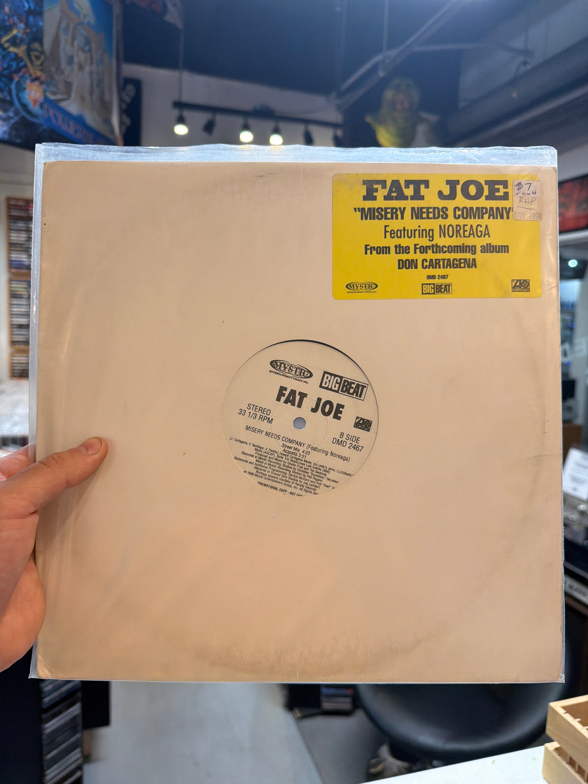 Fat Joe - Misery Needs Company (12” Single)